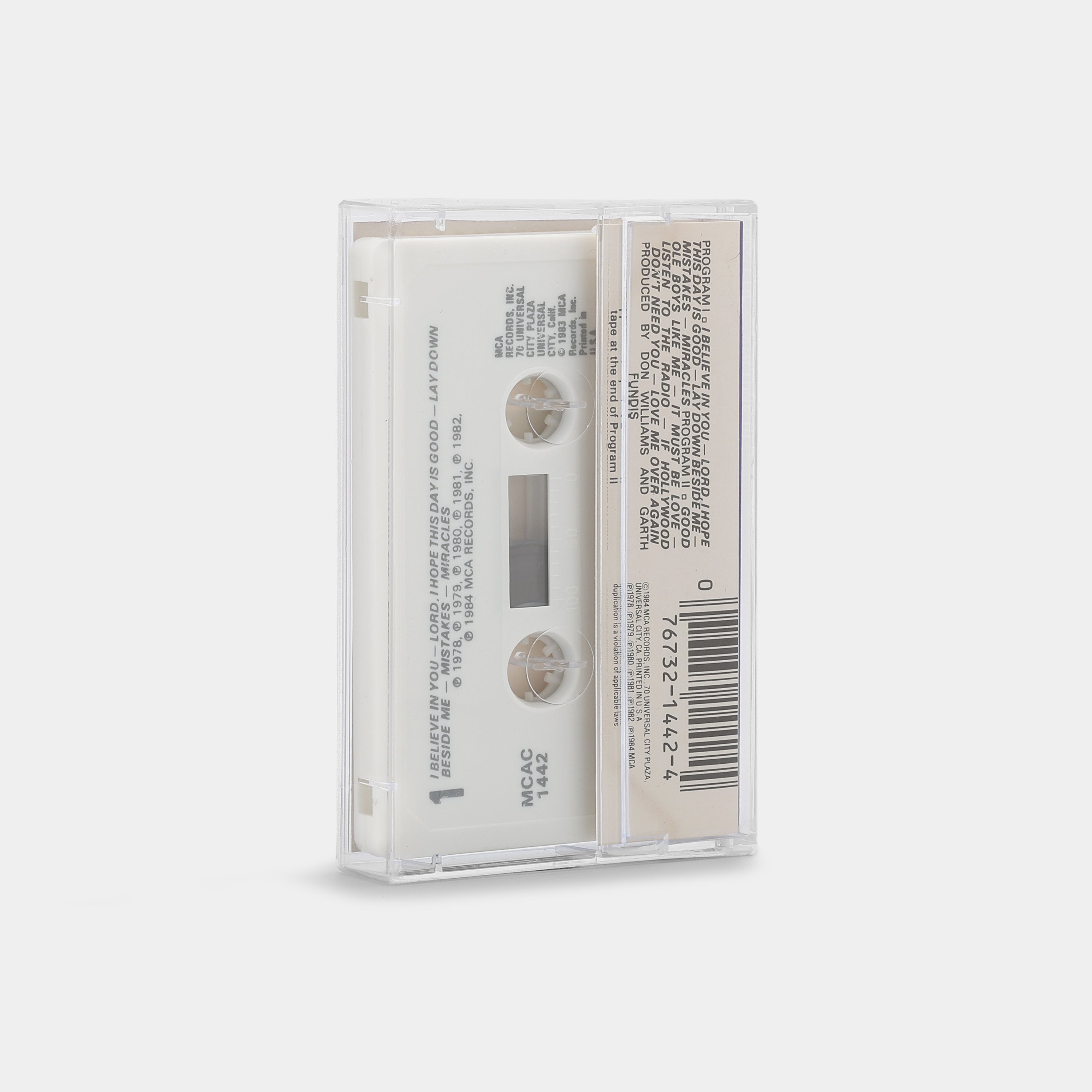 Don Williams - Best Of Volume III Cassette Tape