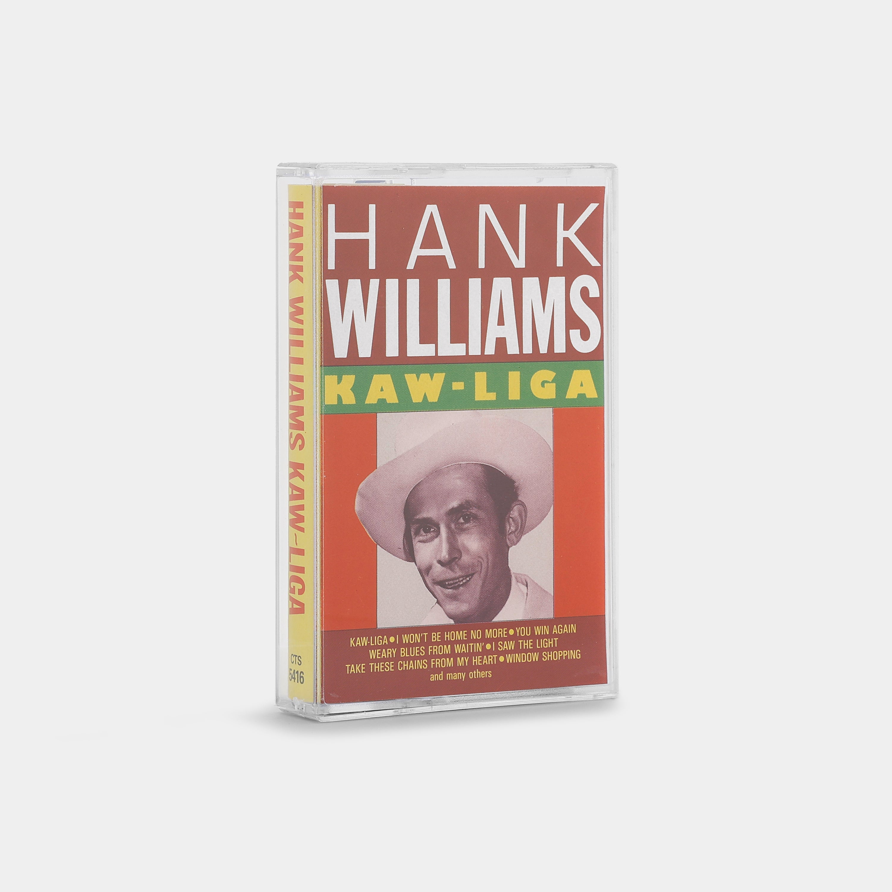 Hank Williams - Kaw-Liga Cassette Tape
