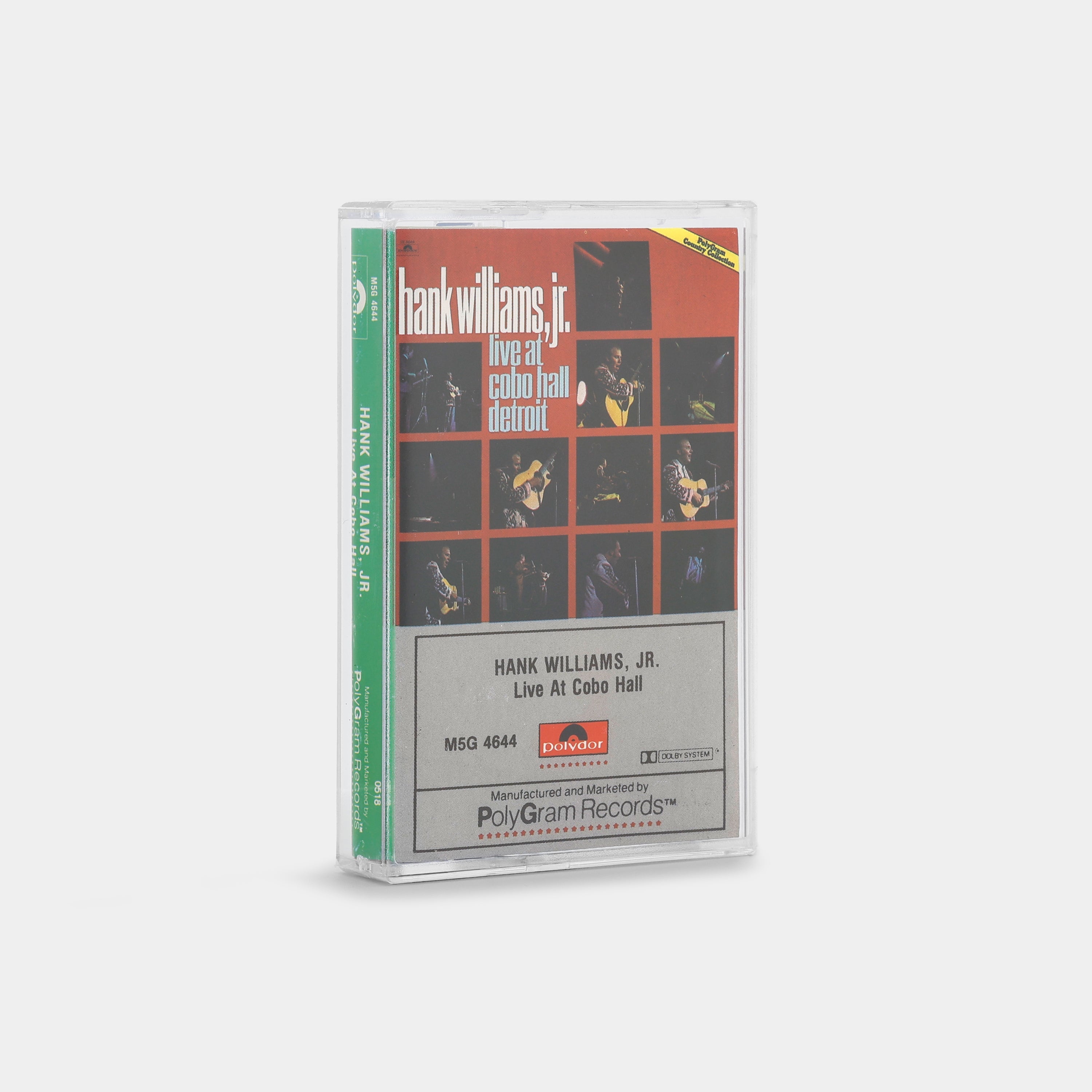 Hank Williams Jr. - Live At Cobo Hall, Detroit Cassette Tape