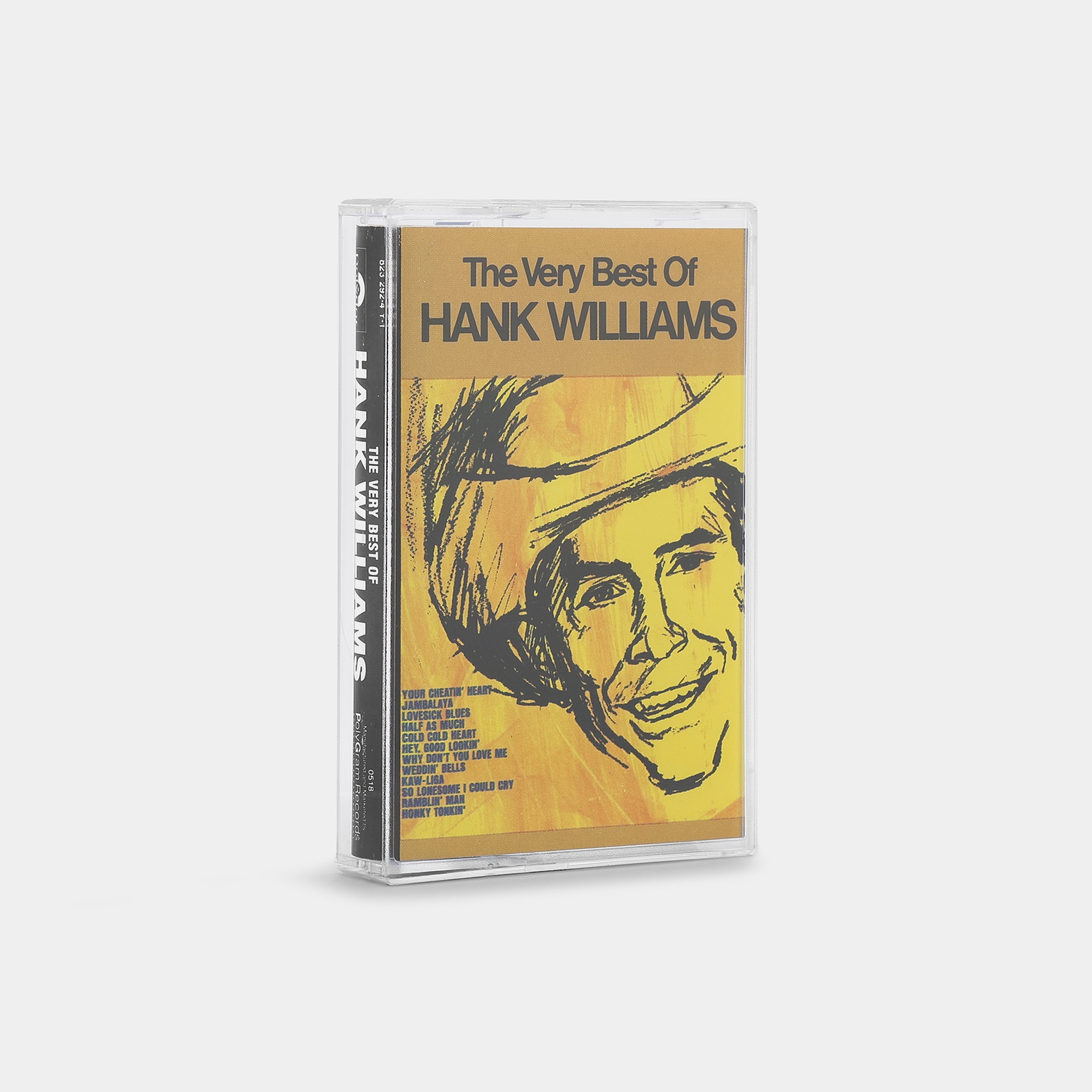 Hank Williams - The Very Best Of Hank Williams Cassette Tape