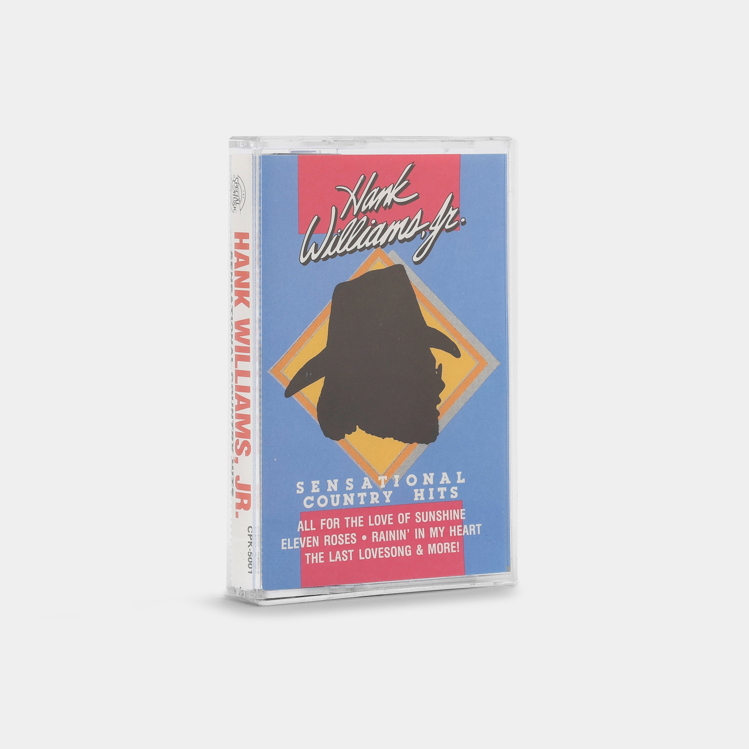 Hank Williams Jr. - Sensational Country Hits Cassette Tape