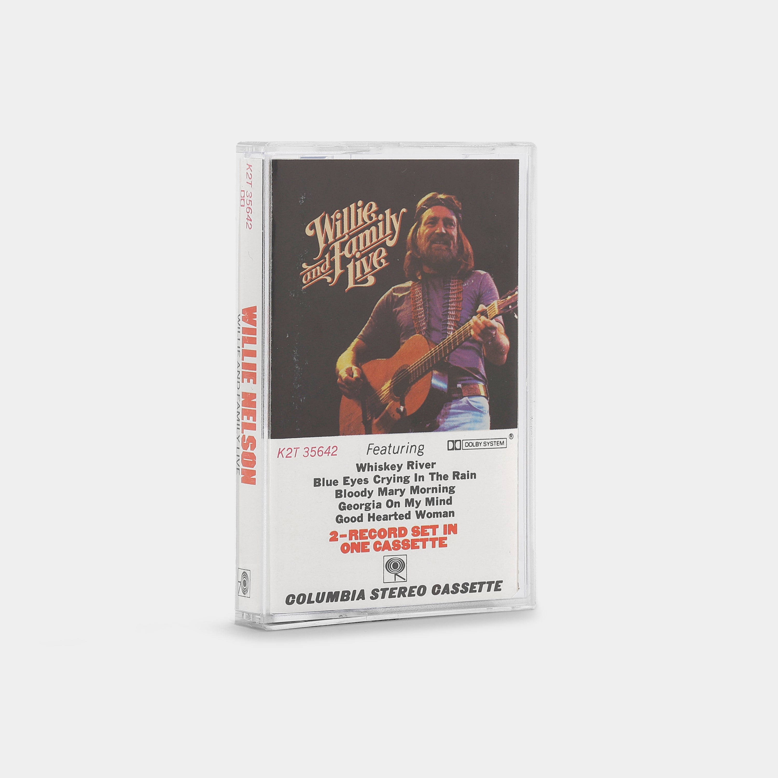 Willie Nelson - Willie And Family Live Cassette Tape