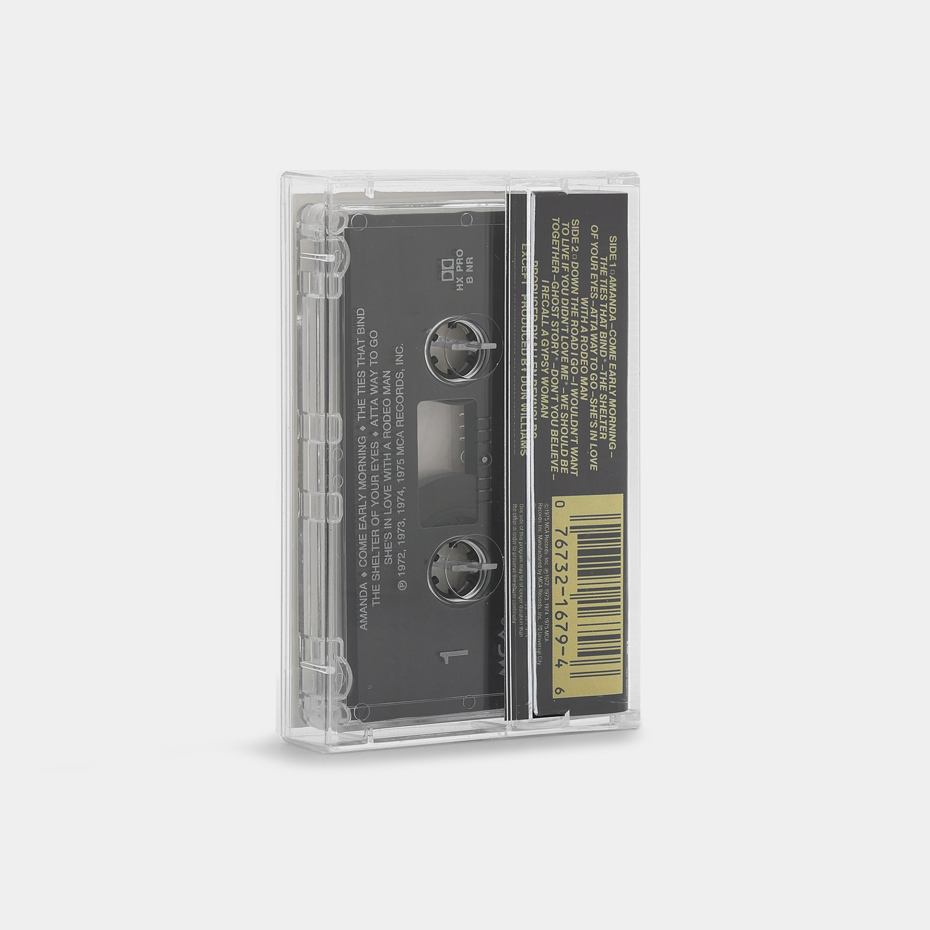 Don Williams - Greatest Hits Vol. I Cassette Tape