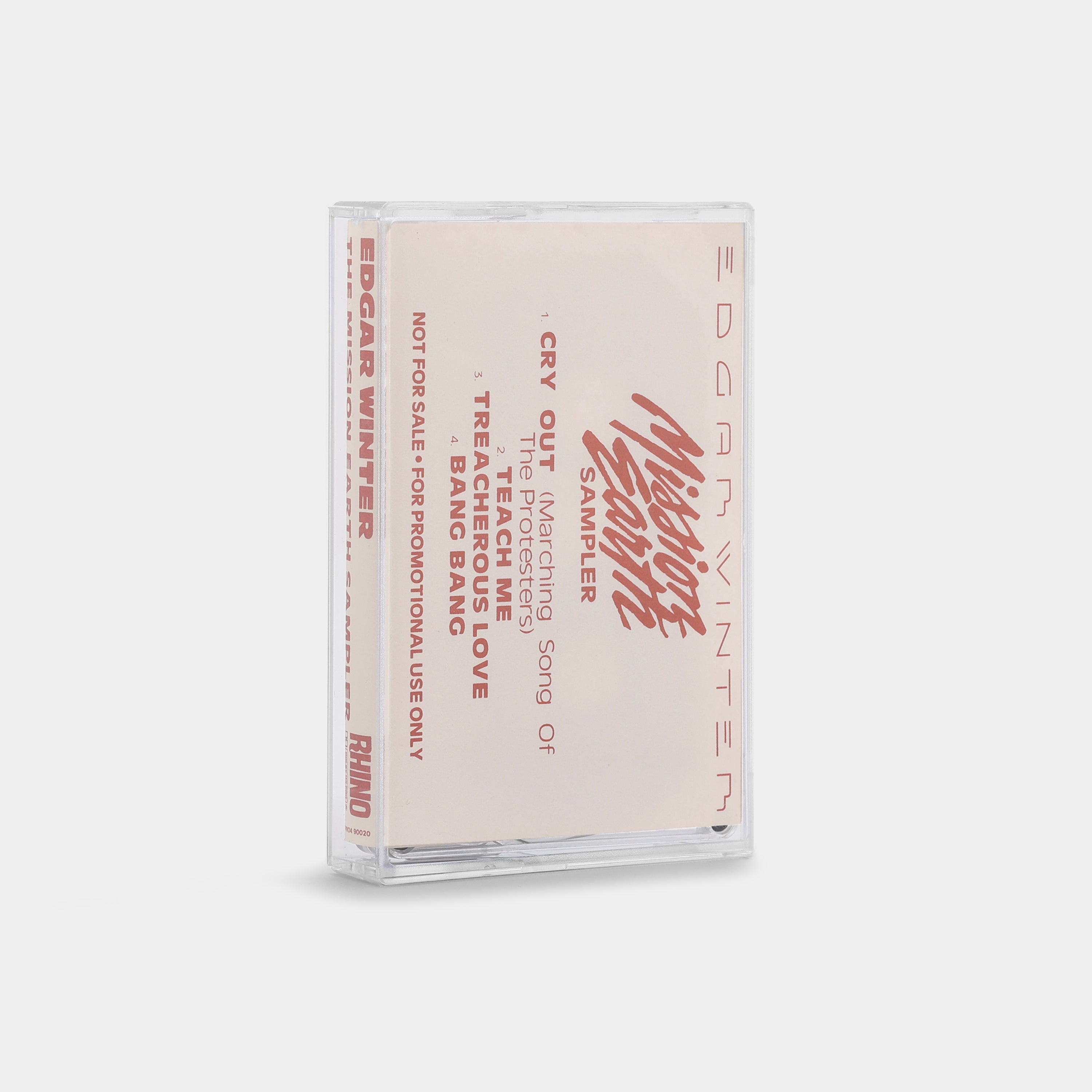 Edgar Winter - The Mission Earth Sampler Cassette Tape