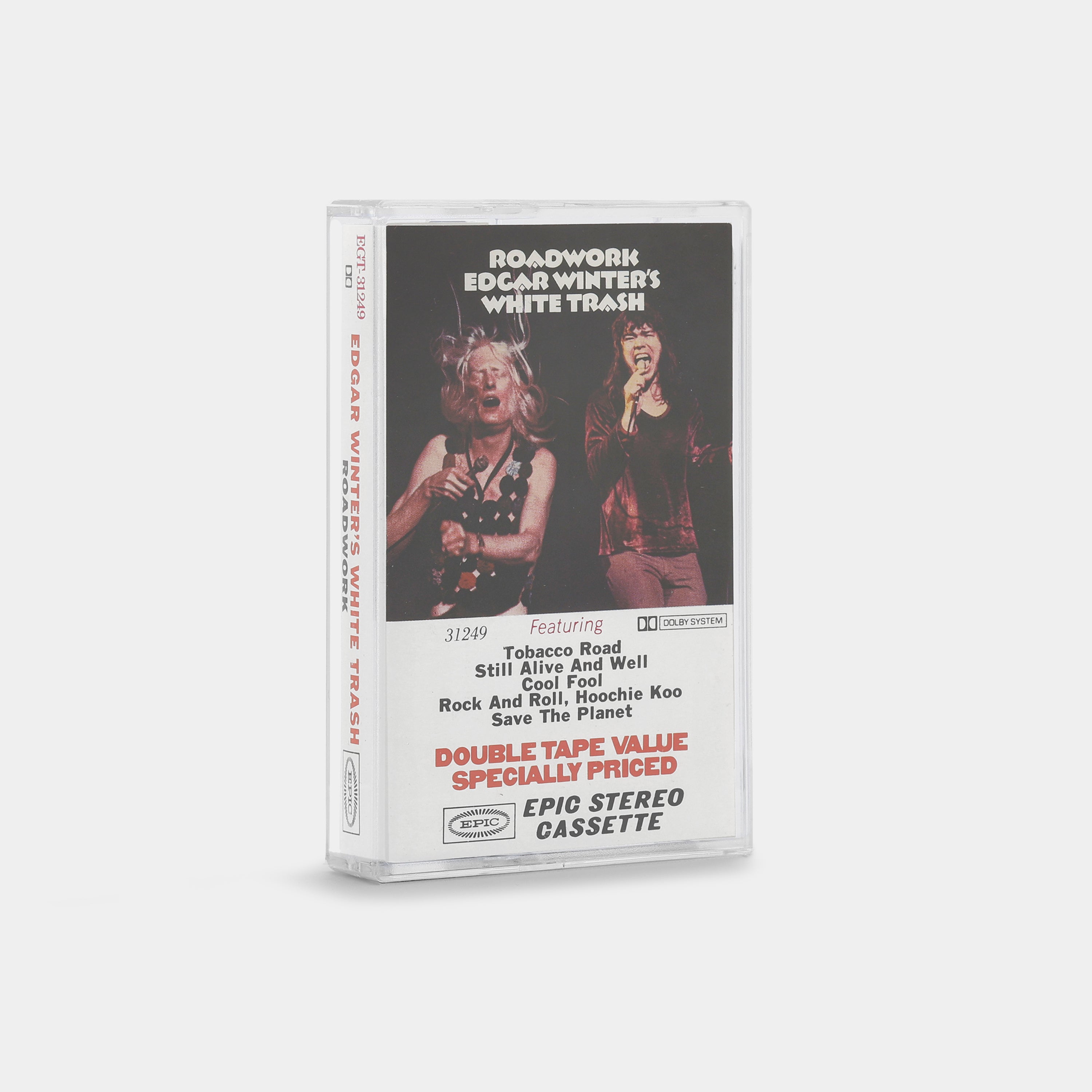 Edgar Winter's White Trash - Roadwork Cassette Tape