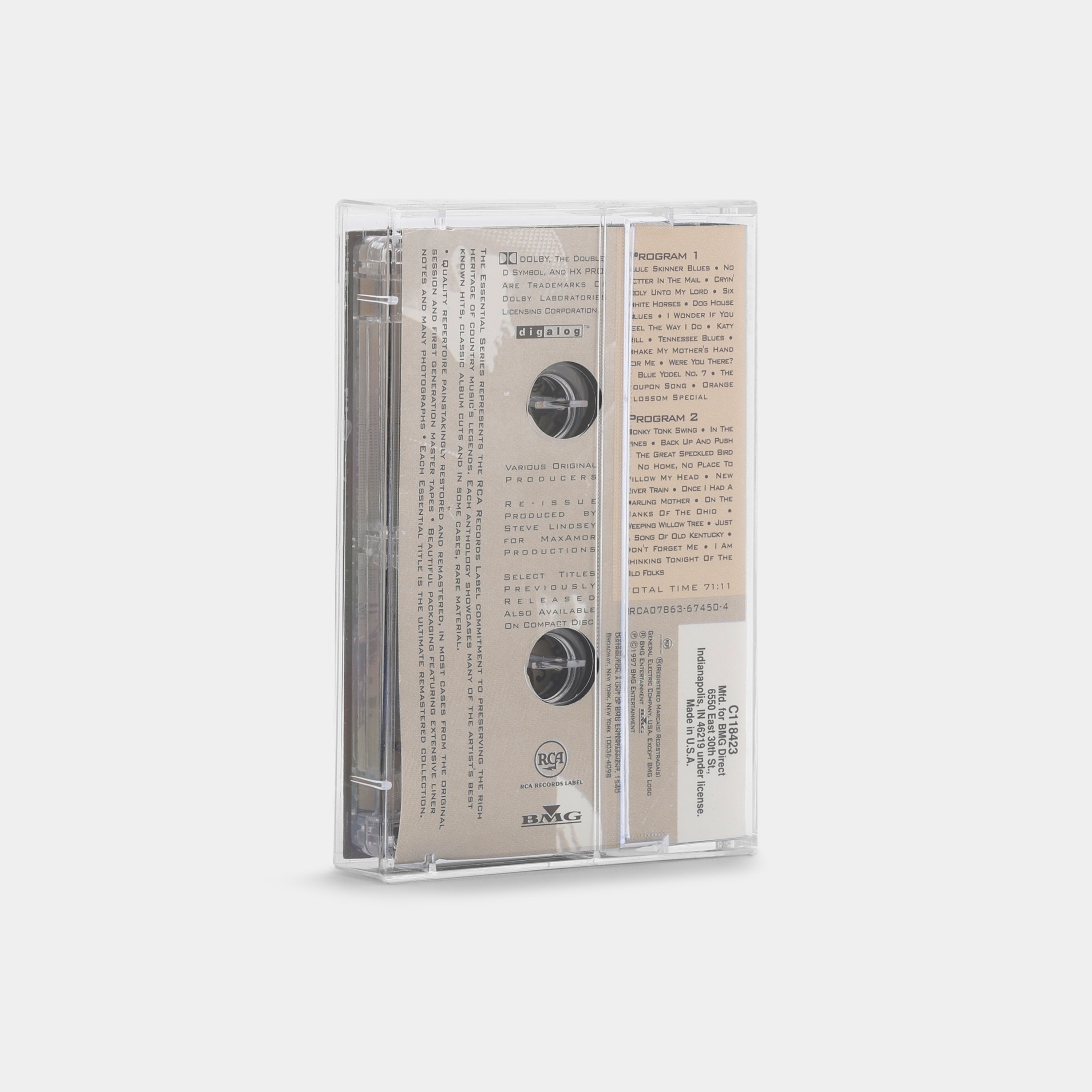 Bill Monroe & The Monroe Brothers - The Essential Bill Monroe & The Monroe Brothers Cassette Tape