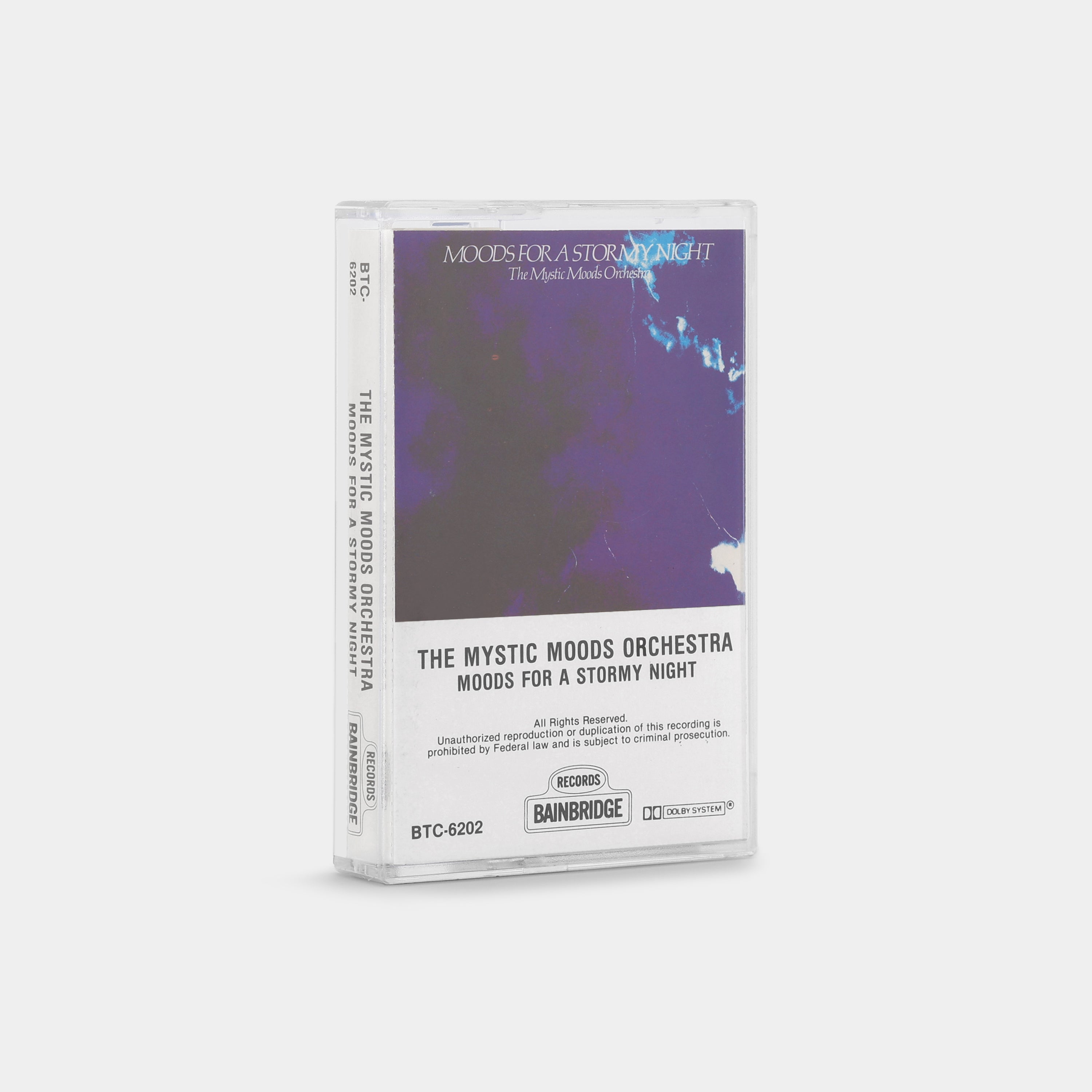 Mystic Moods Orchestra - Moods For A Stormy Night Cassette Tape