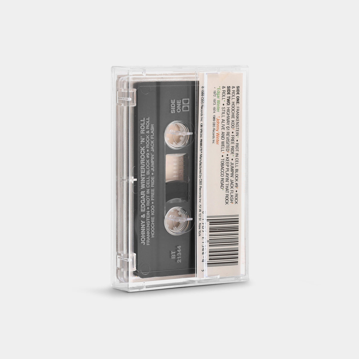 Johnny Winter & Edgar Winter - Rock 'N' Roll Cassette Tape