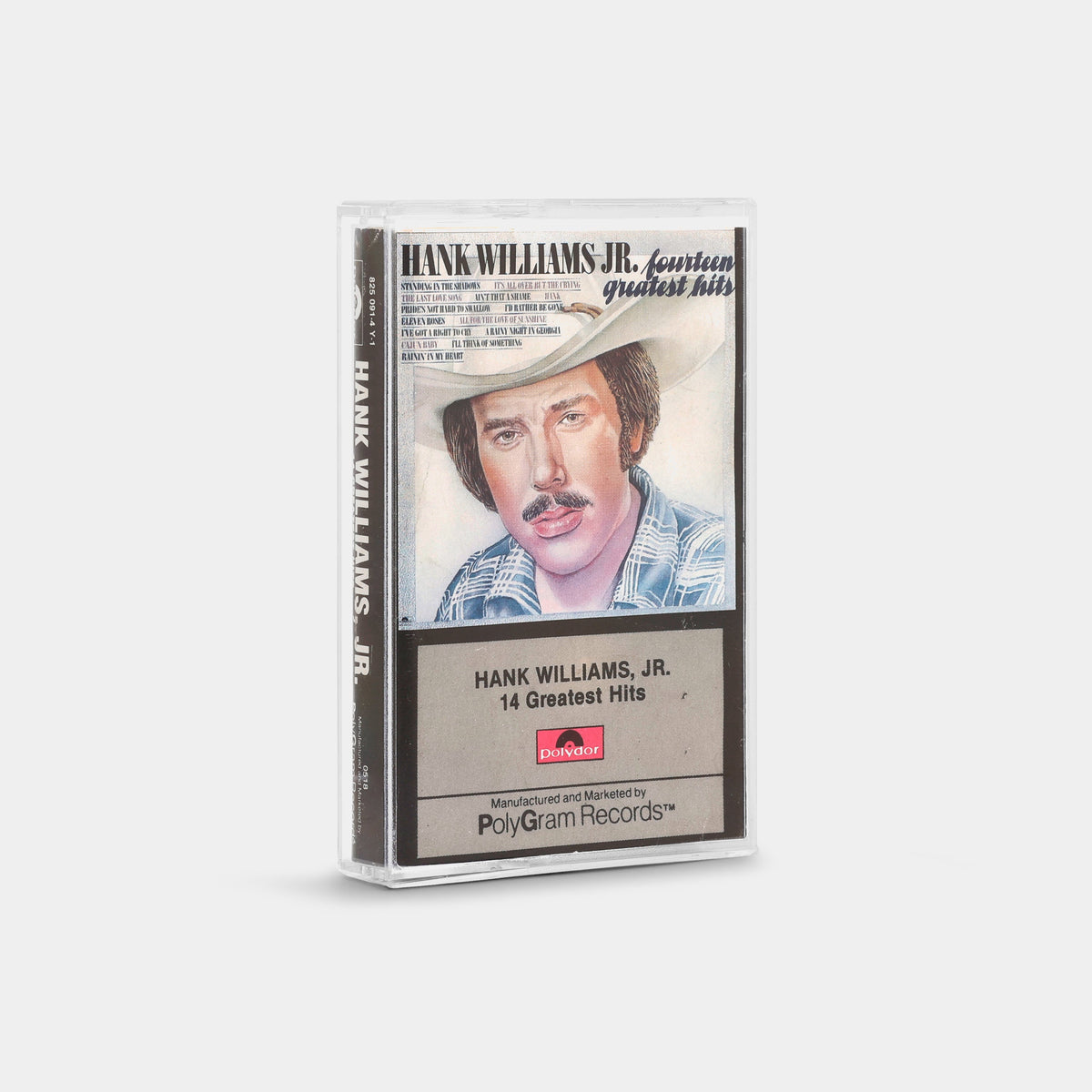 Hank Williams Jr. - Fourteen Greatest Hits Cassette Tape