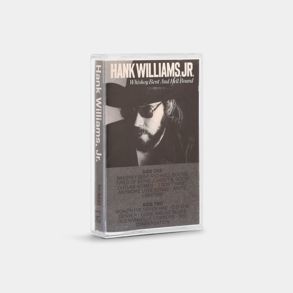 Hank Williams Jr. - Whiskey Bent And Hell Bound Cassette Tape