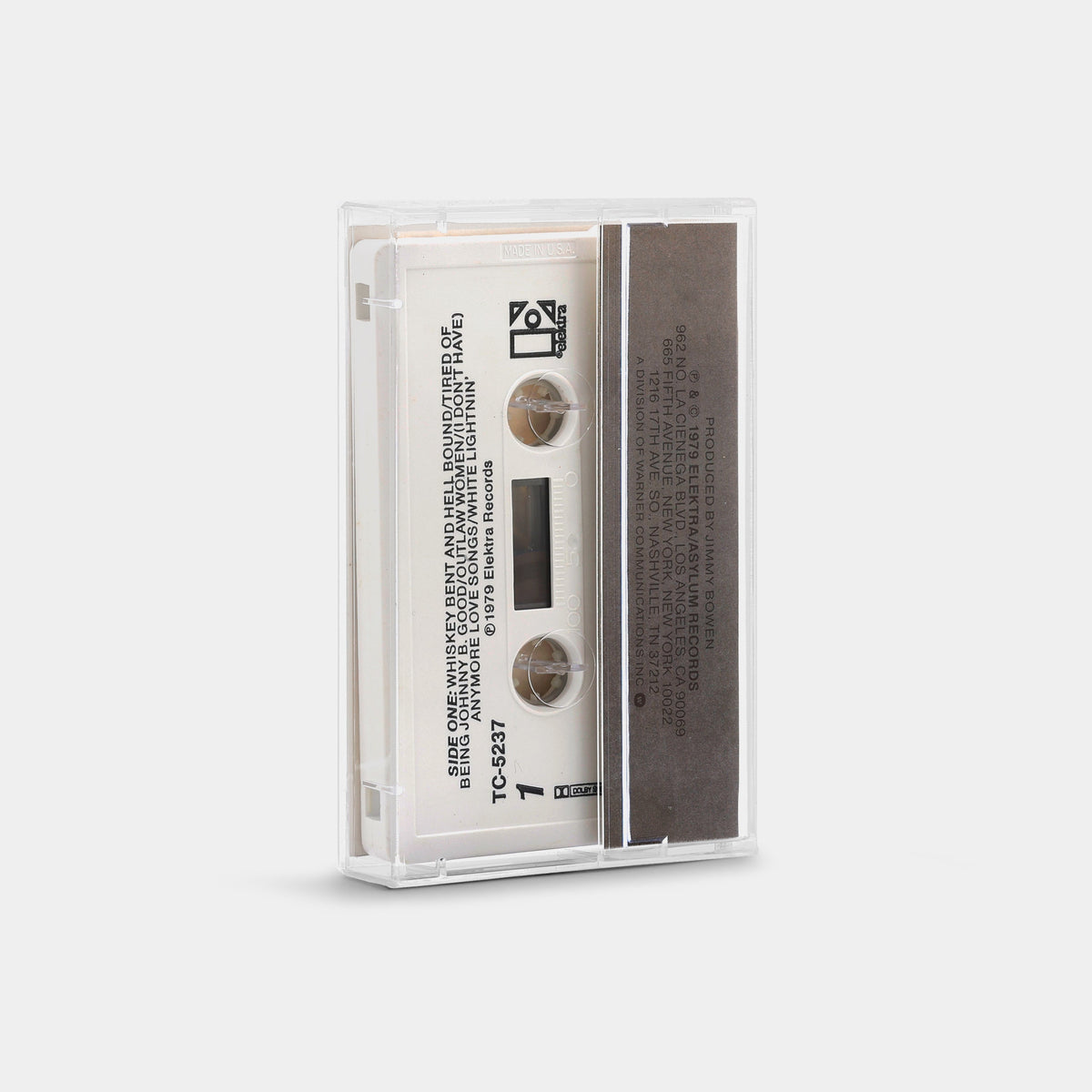 Hank Williams Jr. - Whiskey Bent And Hell Bound Cassette Tape