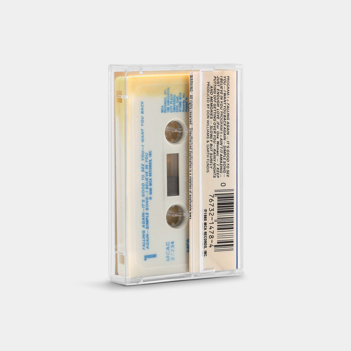 Don Williams - I Believe In You Cassette Tape