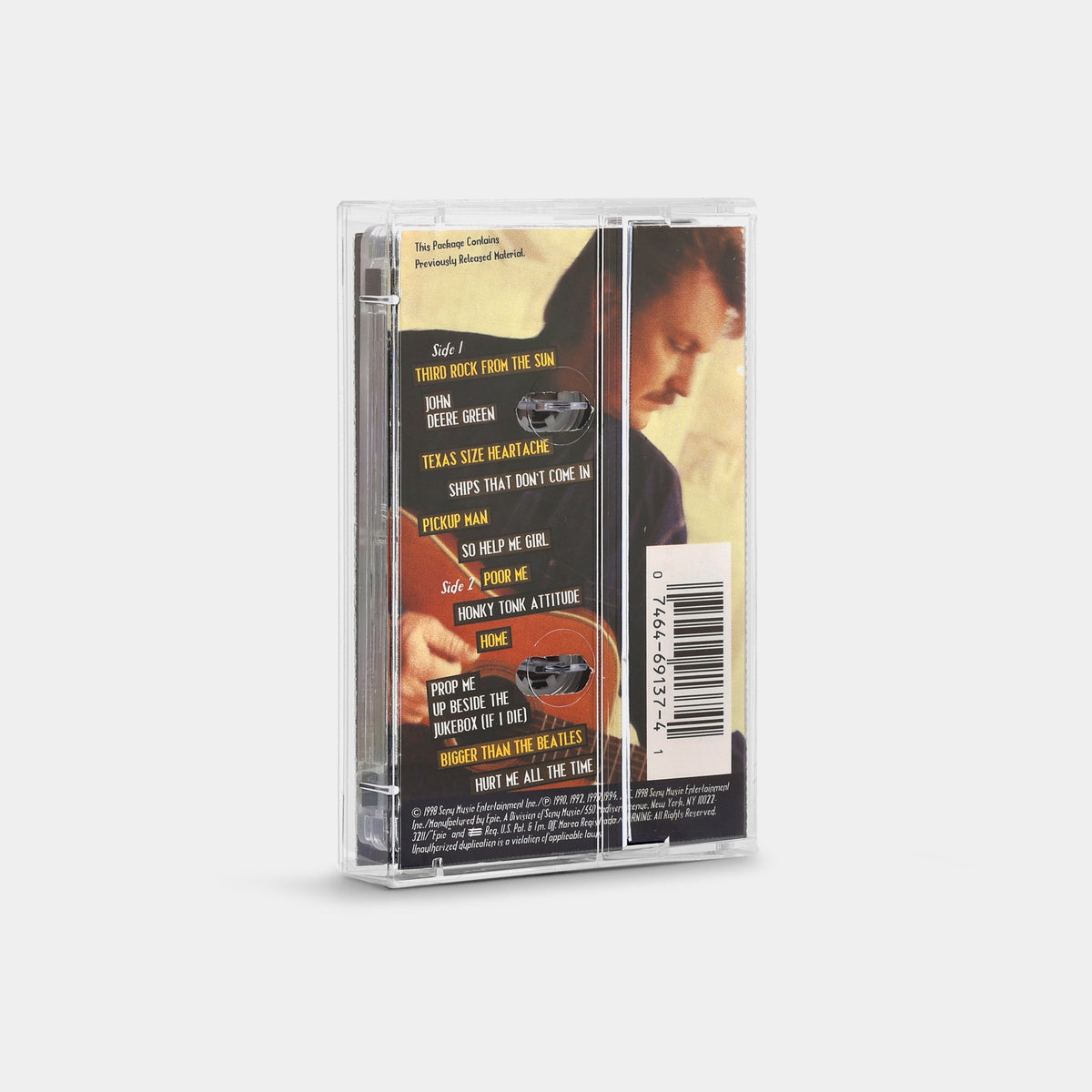 Joe Diffie - Greatest Hits Cassette Tape