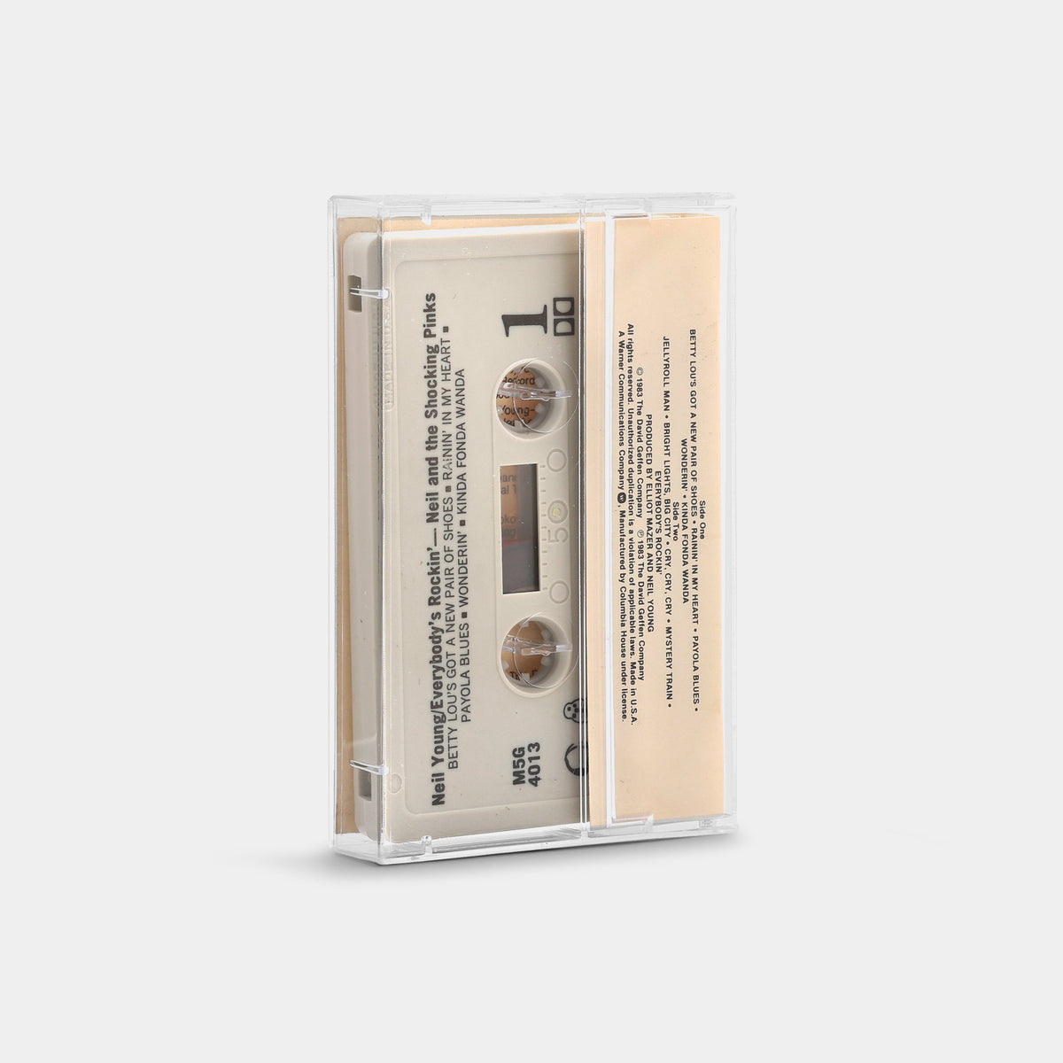 Neil Young & The Shocking Pinks - Everybody's Rockin' Cassette Tape