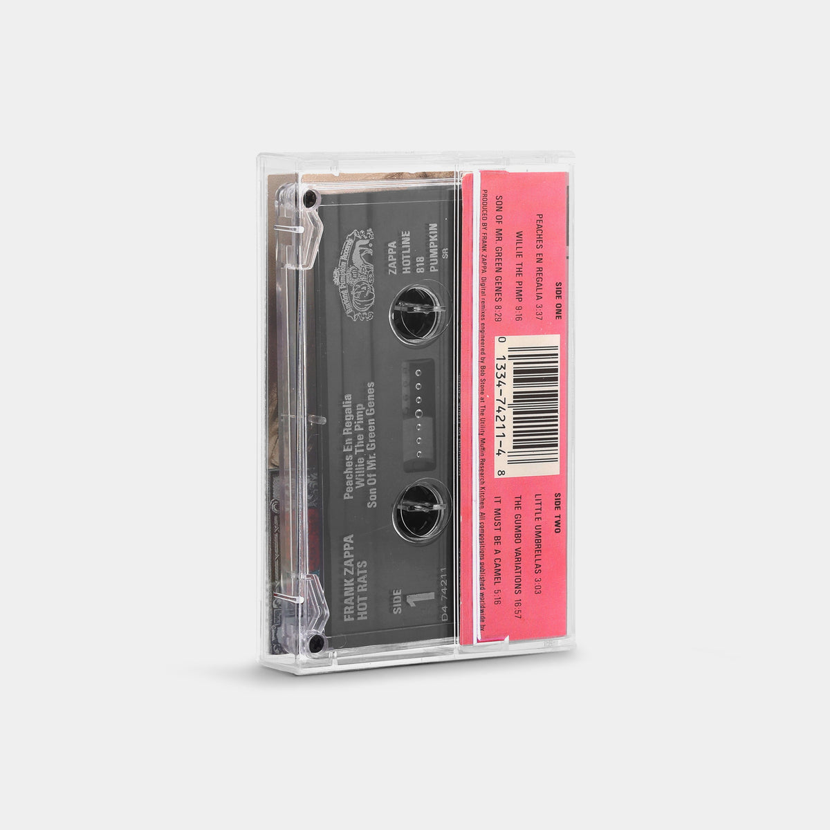 Frank Zappa - Hot Rats Cassette Tape