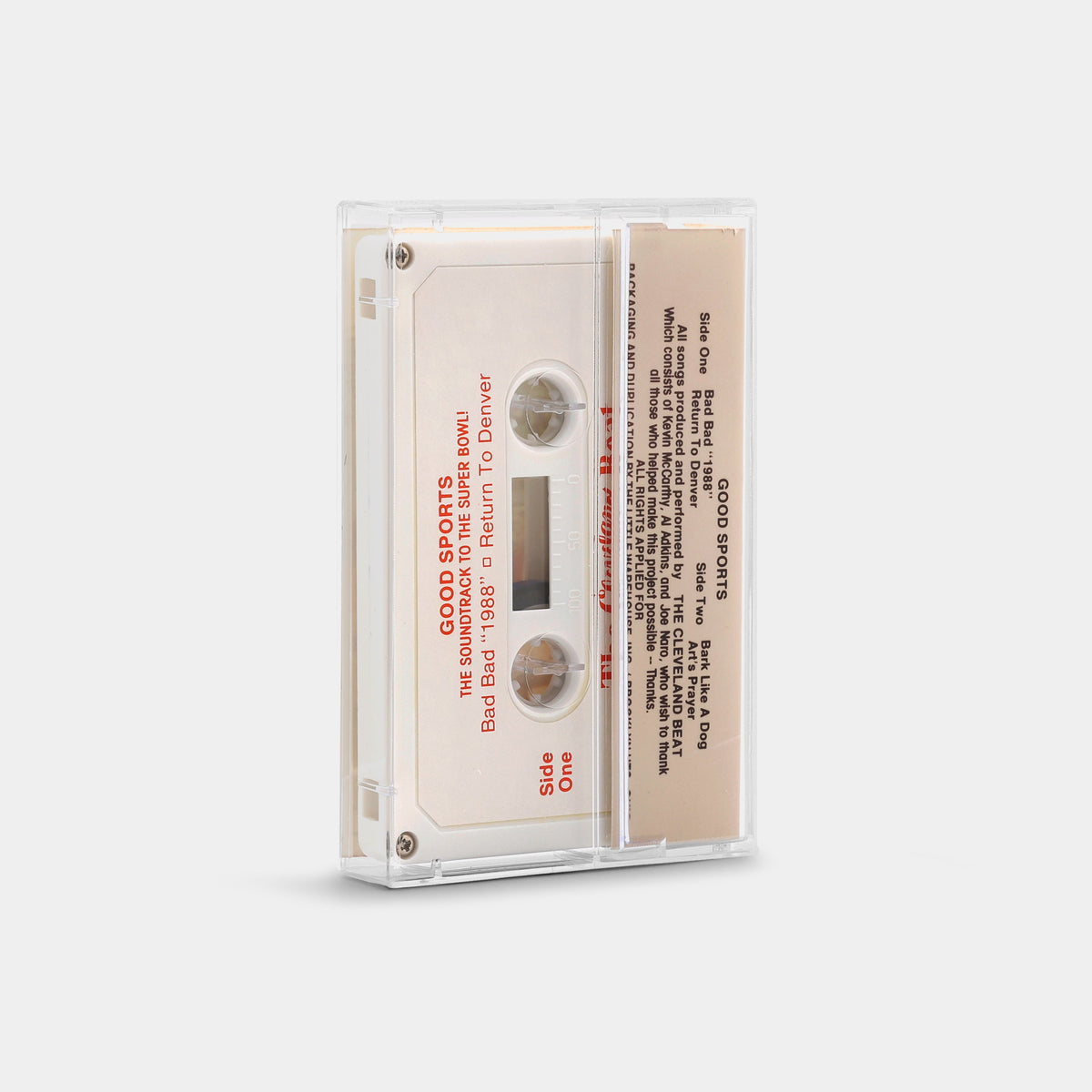 The Cleveland Beat - Good Sports: The Soundtrack To The Super Bowl! Cassette Tape