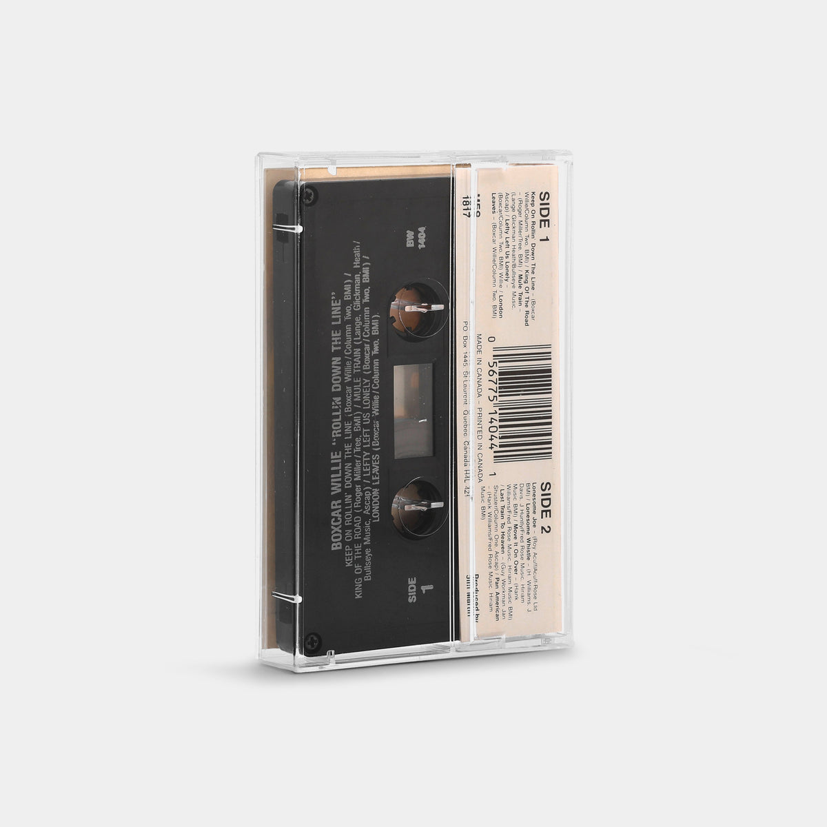 Boxcar Willie - Rollin' Down The Line Cassette Tape
