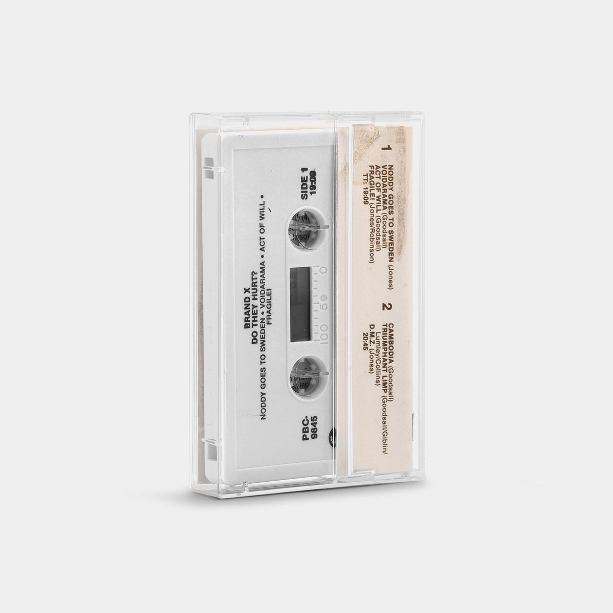 Brand X - Do They Hurt? Cassette Tape