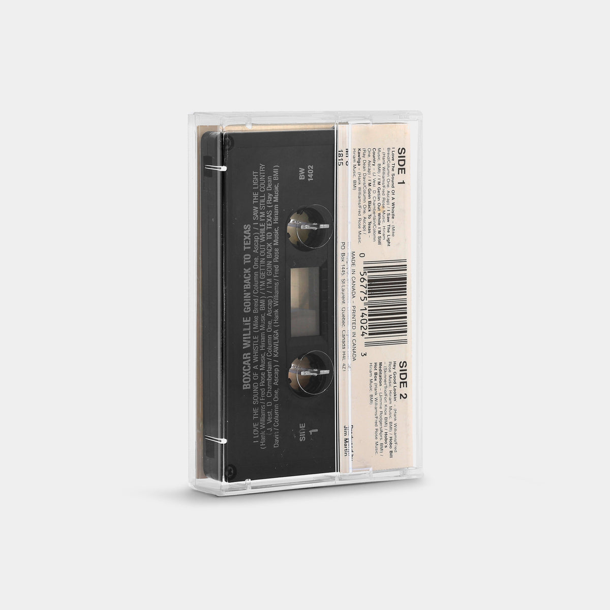 Boxcar Willie - Goin' Back To Texas Cassette Tape