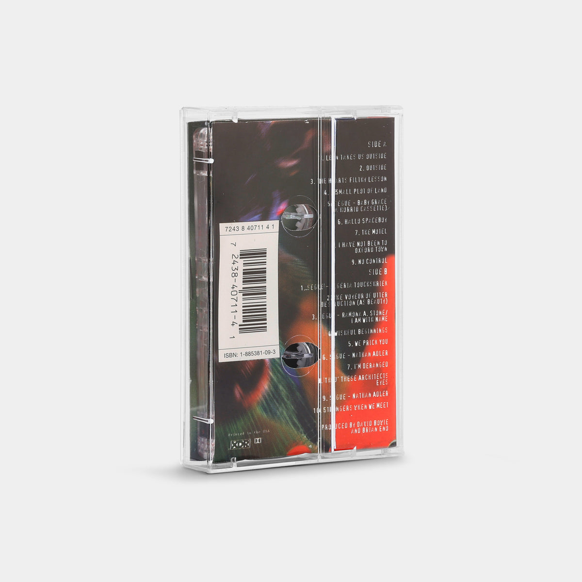 David Bowie - 1. Outside (The Nathan Adler Diaries: A Hyper Cycle) Cassette Tape