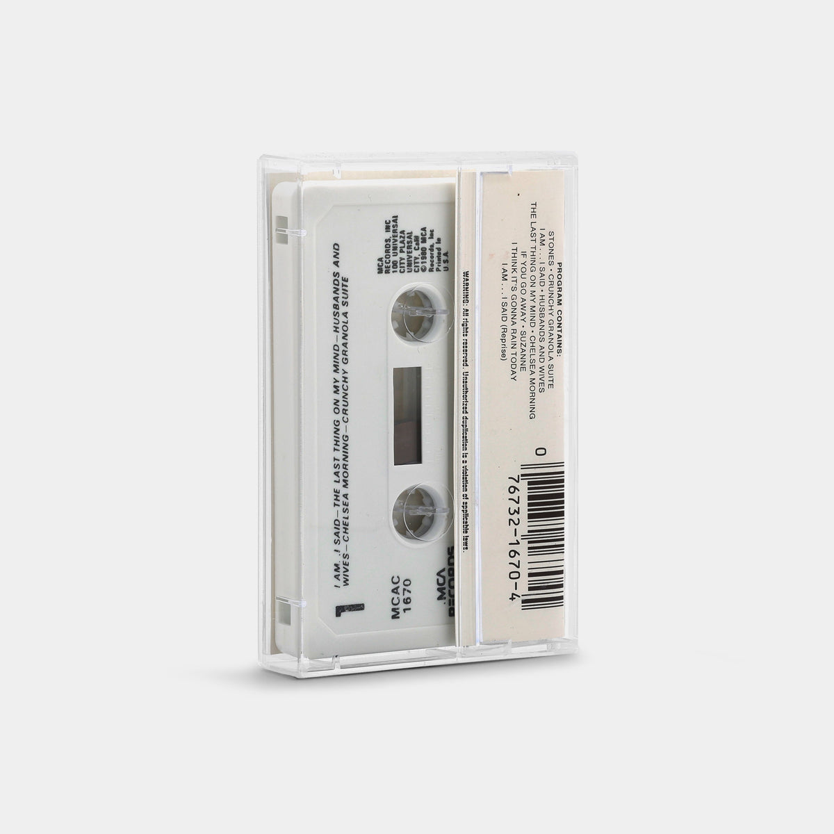 Neil Diamond - Stones Cassette Tape
