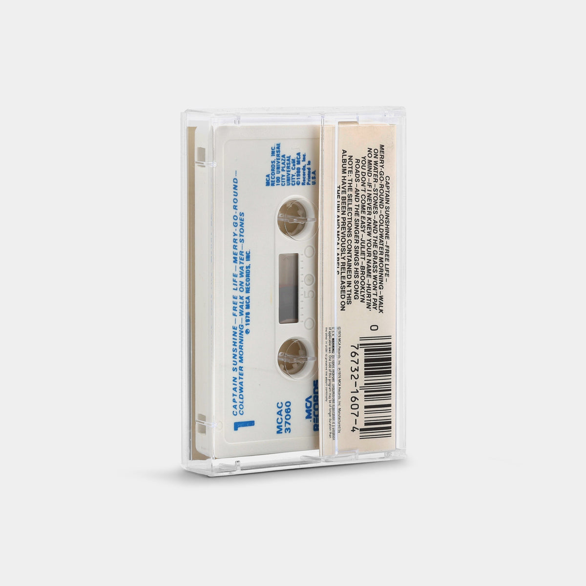 Neil Diamond - And The Singer Sings His Song Cassette Tape