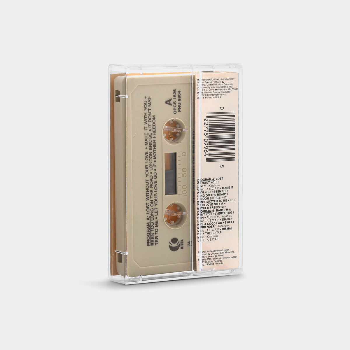Bread - The Sound Of Bread Cassette Tape