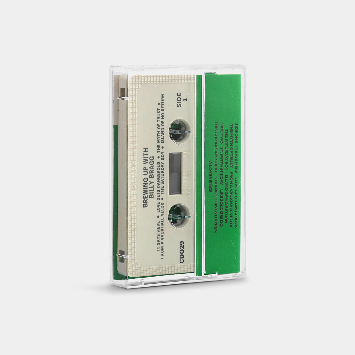 Billy Bragg - Brewing Up With Billy Bragg Cassette Tape