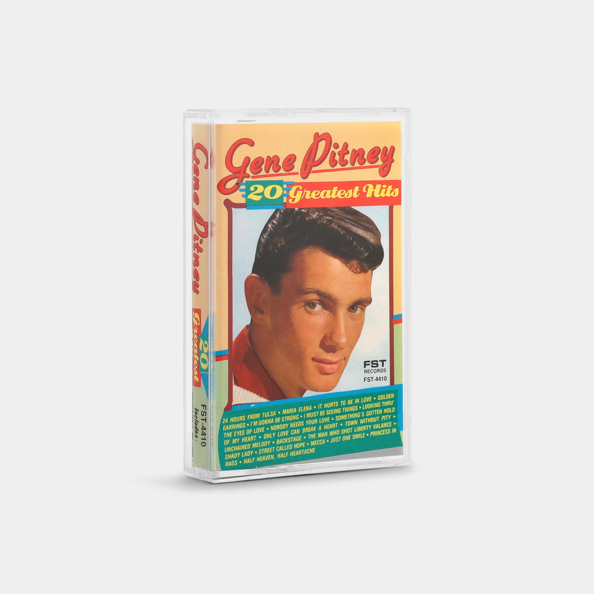 Gene Pitney - 20 Greatest Hits Cassette Tape