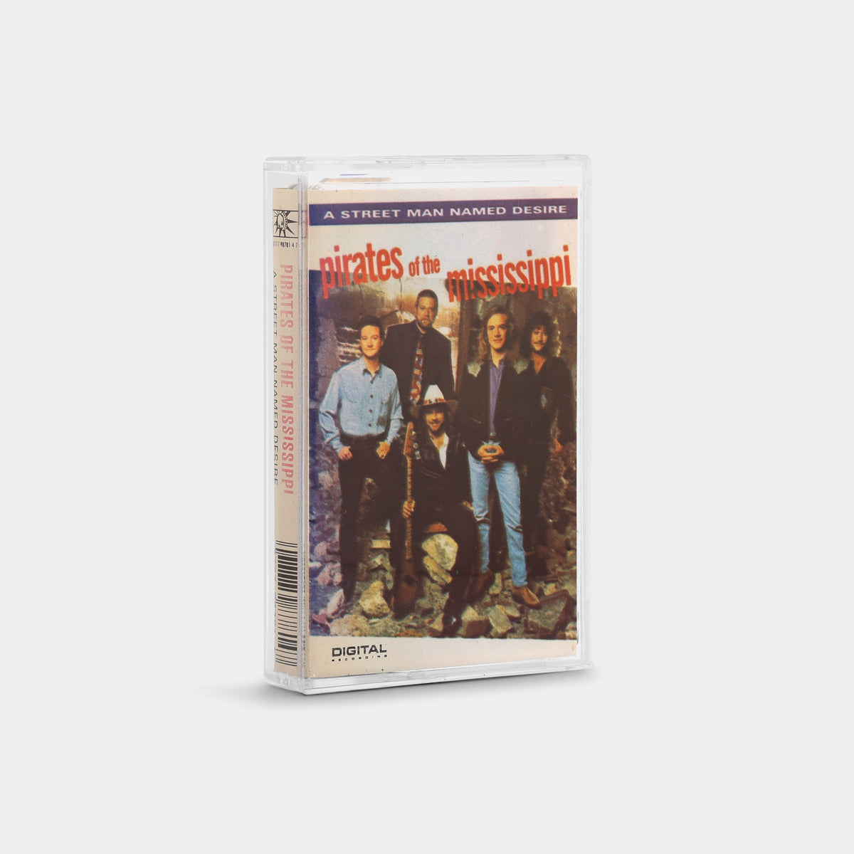 Pirates Of The Mississippi - A Street Man Named Desire Cassette Tape
