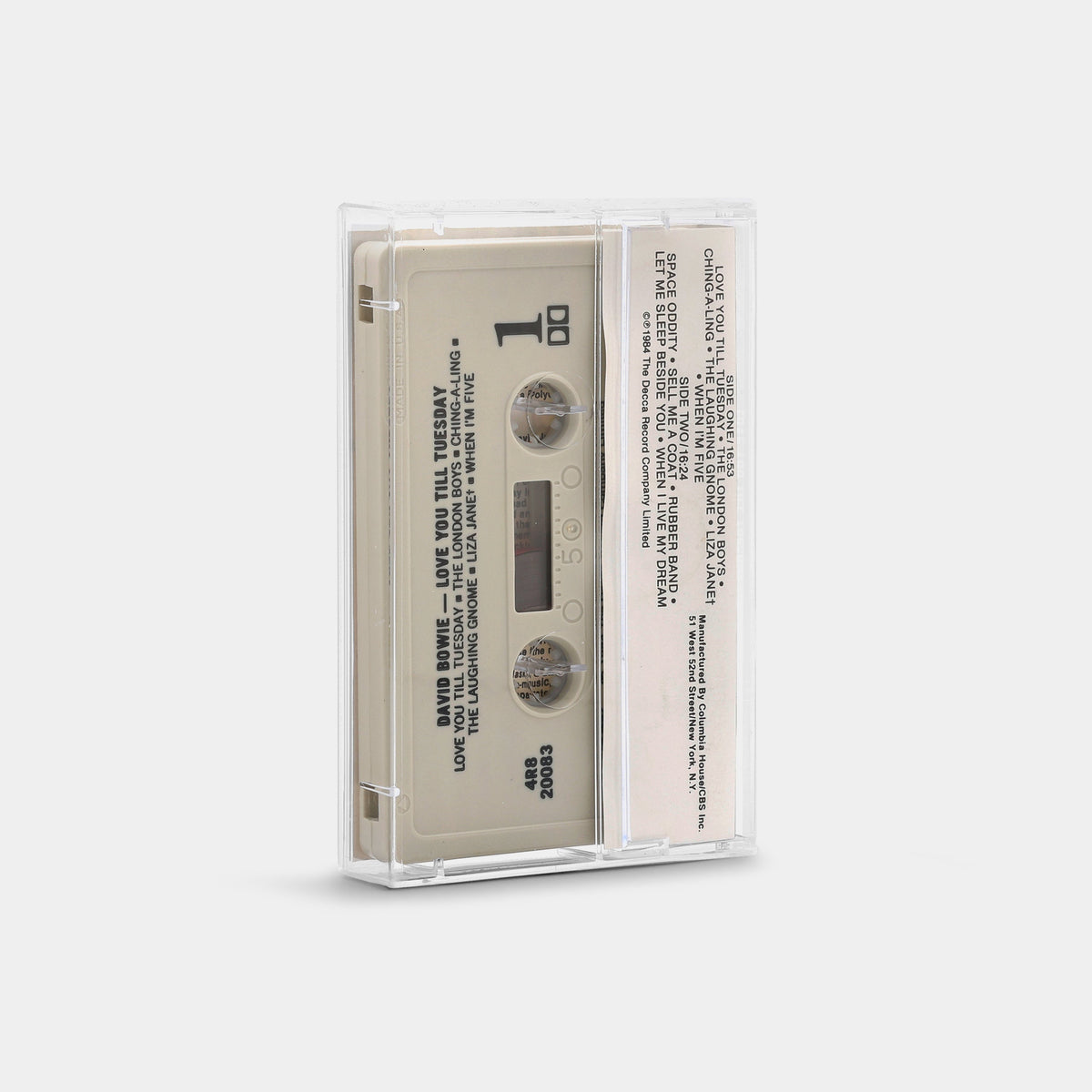 David Bowie - Love You Till Tuesday Cassette Tape