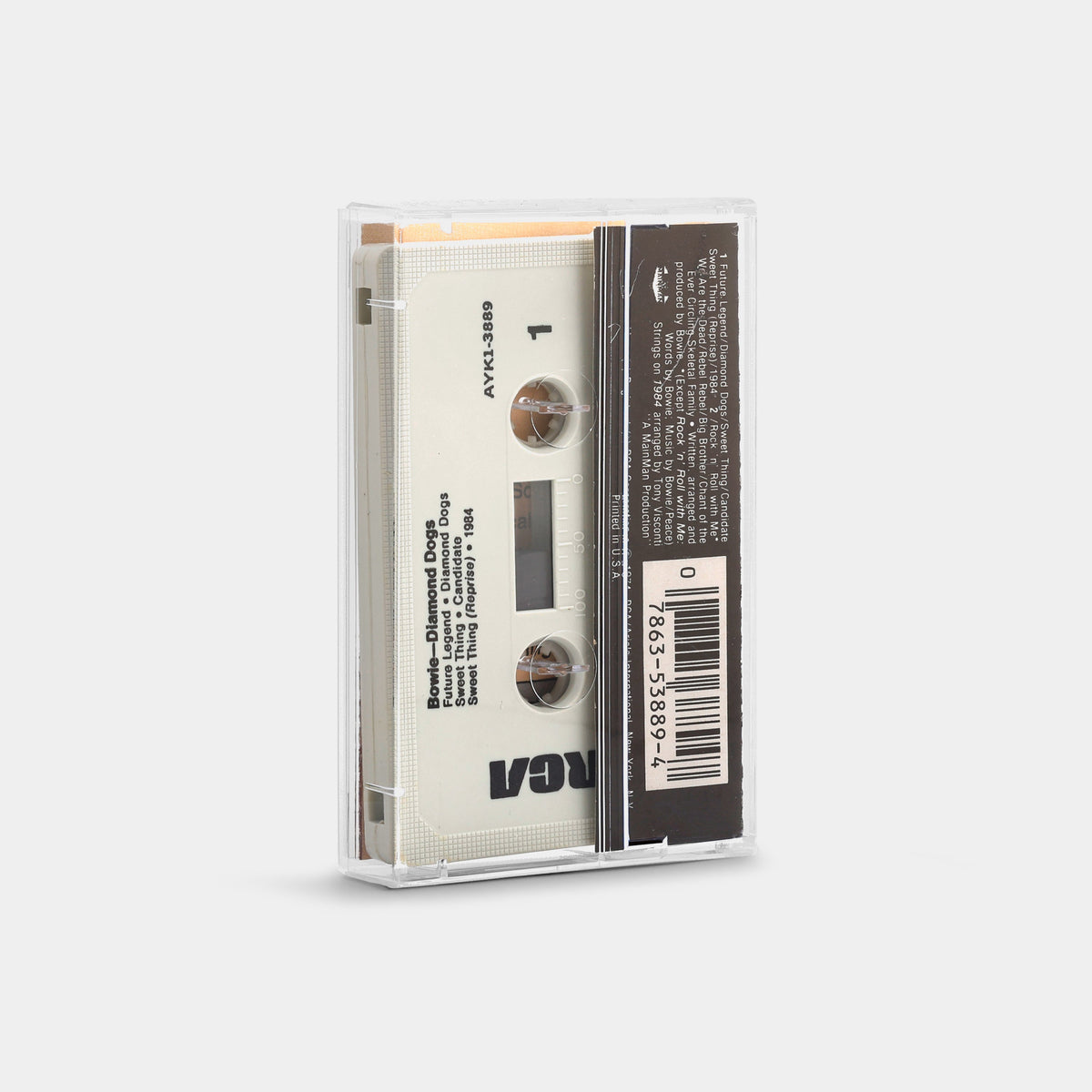 David Bowie - Diamond Dogs Cassette Tape