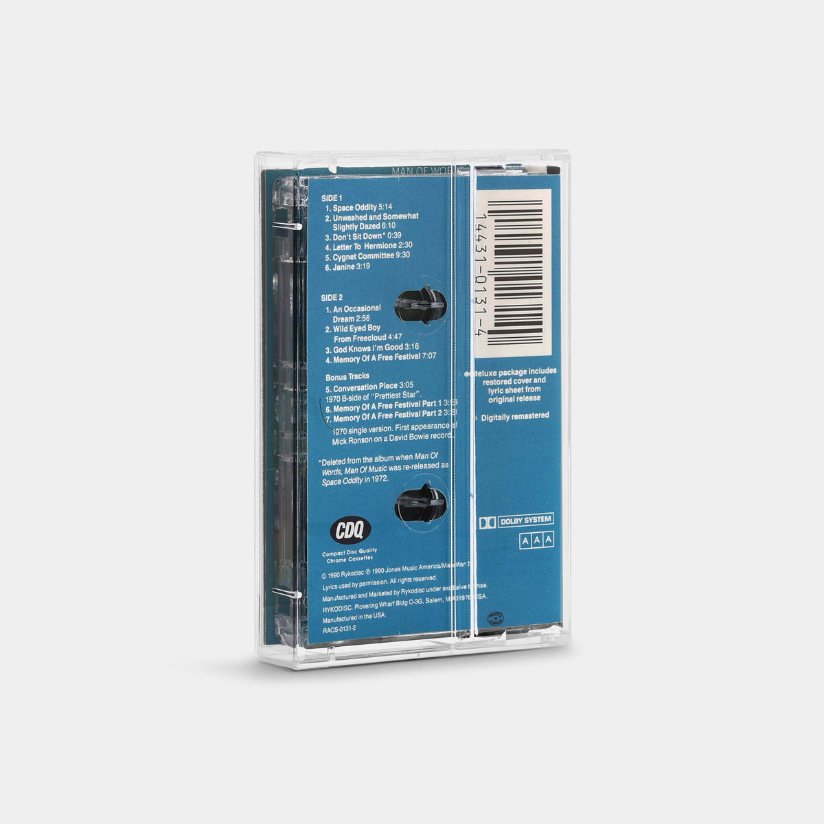 David Bowie - Space Oddity Cassette Tape