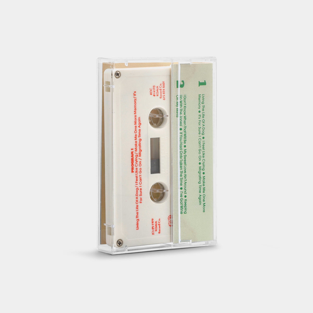 Johnny Paycheck - Living The Life Of A Dog Cassette Tape