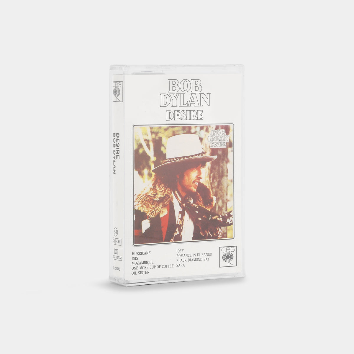 Bob Dylan - Desire Cassette Tape