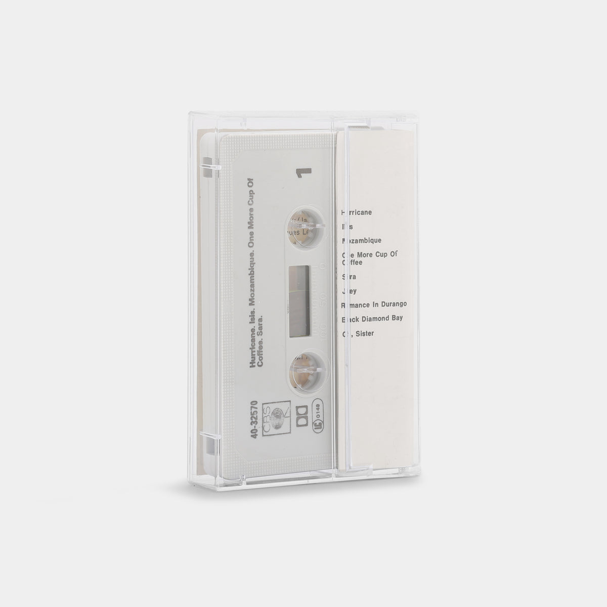 Bob Dylan - Desire Cassette Tape
