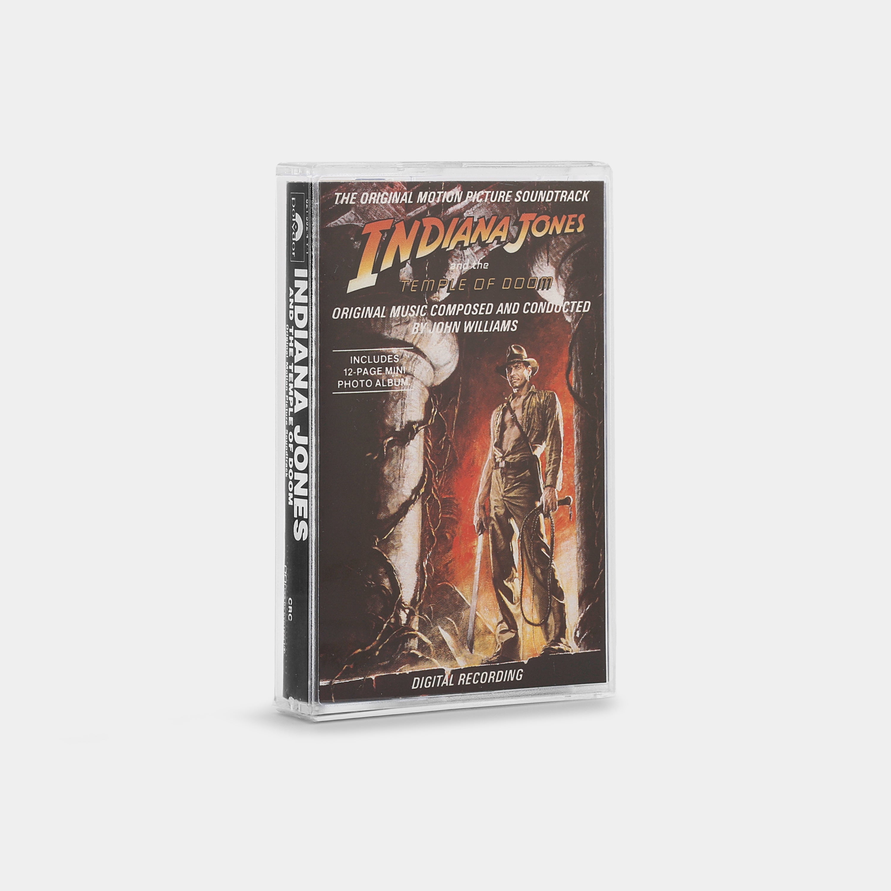 Indiana Jones And The Temple Of Doom (Original Motion Picture Soundtrack) Cassette Tape