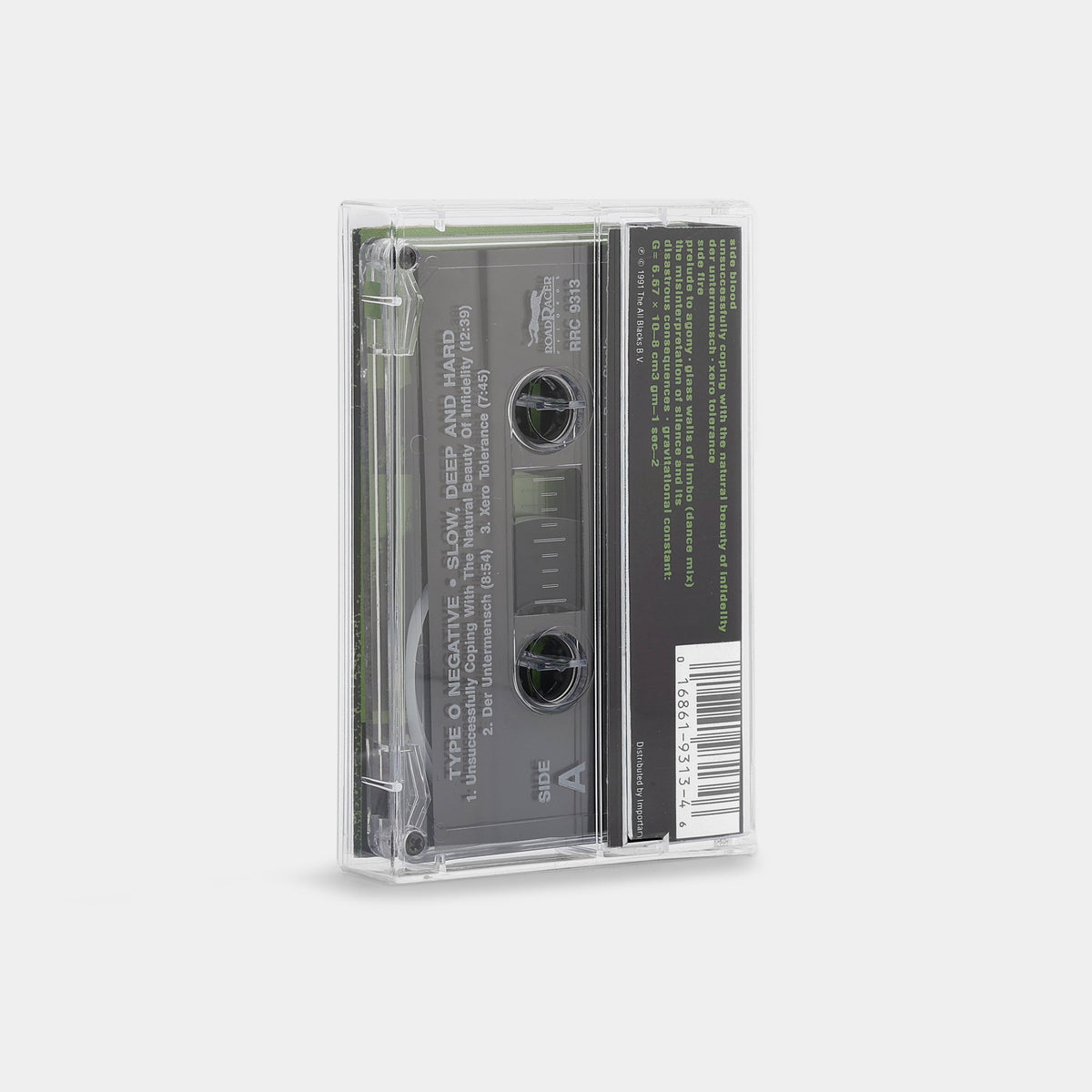 Type O Negative - Slow, Deep And Hard Cassette Tape