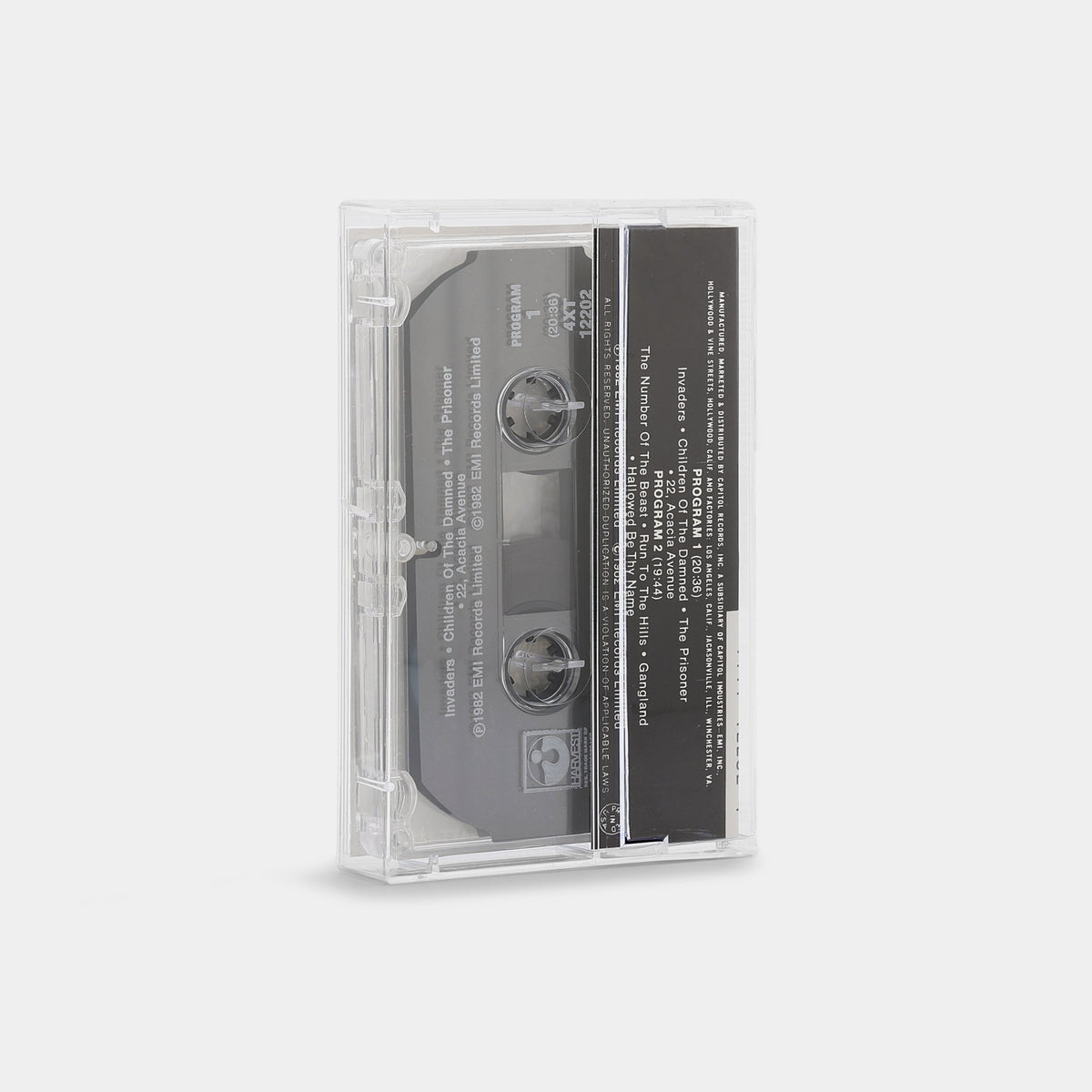 Iron Maiden - The Number Of The Beast Cassette Tape