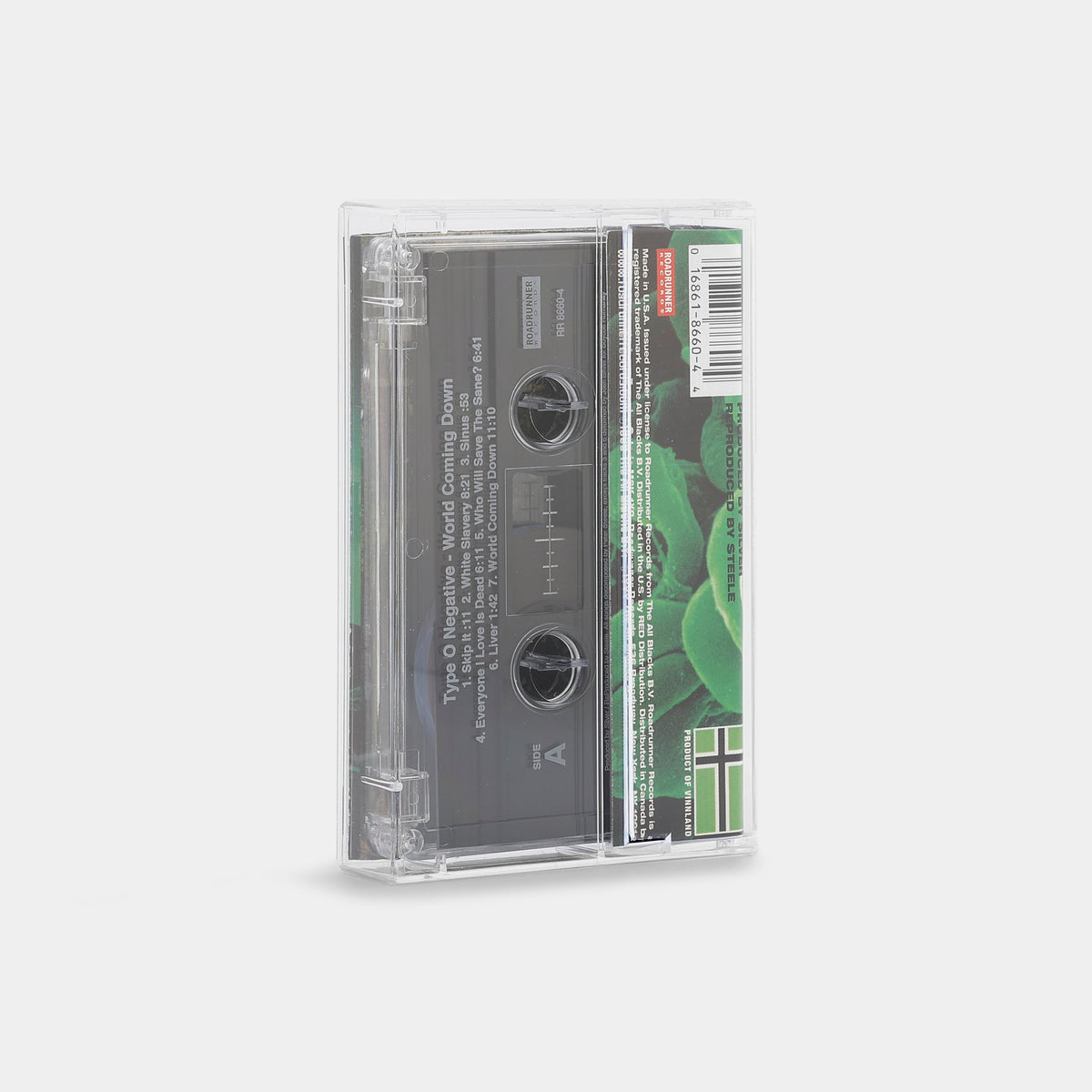 Type O Negative - World Coming Down Cassette Tape