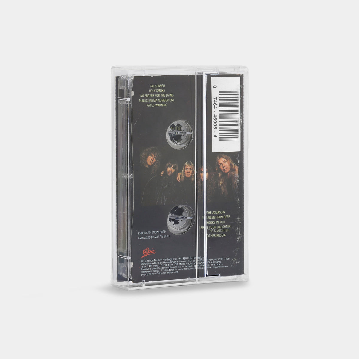 Iron Maiden - No Prayer For The Dying Cassette Tape