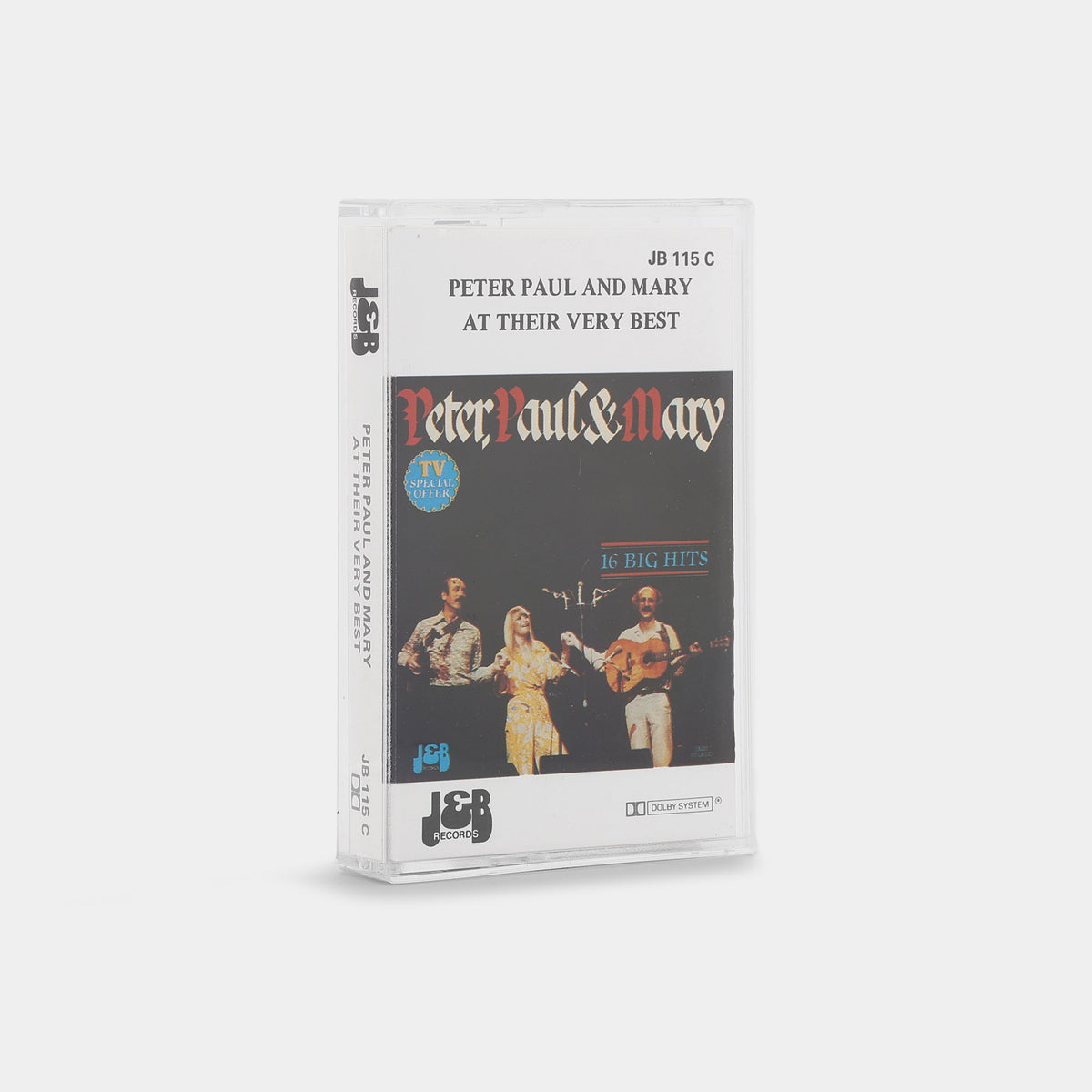 Peter, Paul & Mary - At Their Very Best (16 Big Hits) Cassette Tape