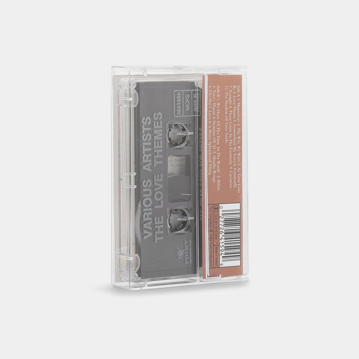 The London Studio Orchestra - The Love Themes - The Best Of Film & T.V. Digitally Remastered Cassette Tape