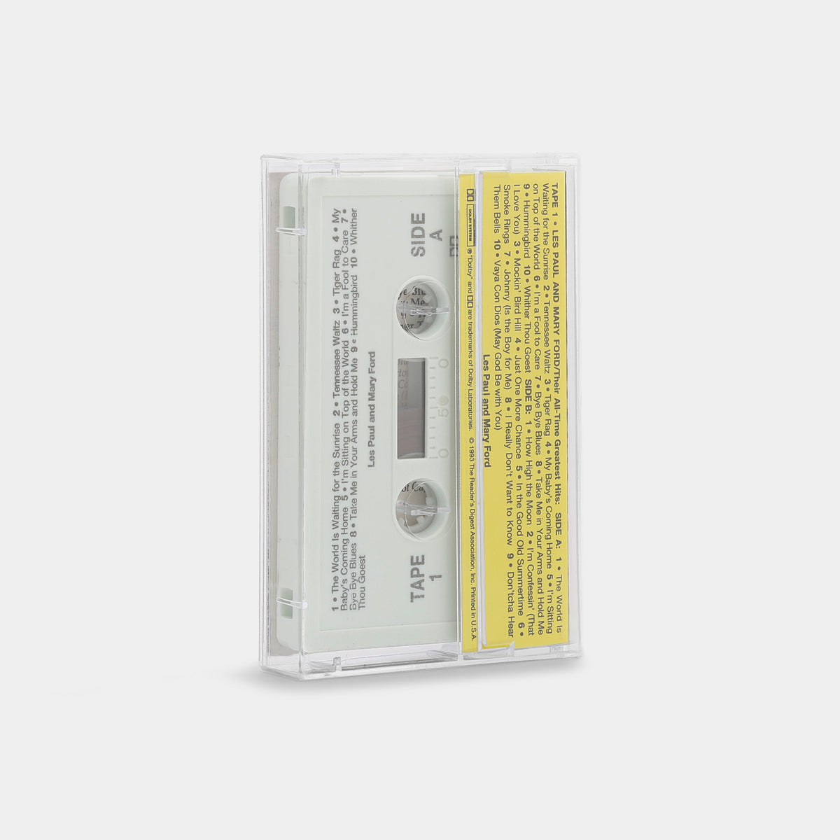 Les Paul & Mary Ford - Their Greatest Hits And Finest Performances Cassette Tape