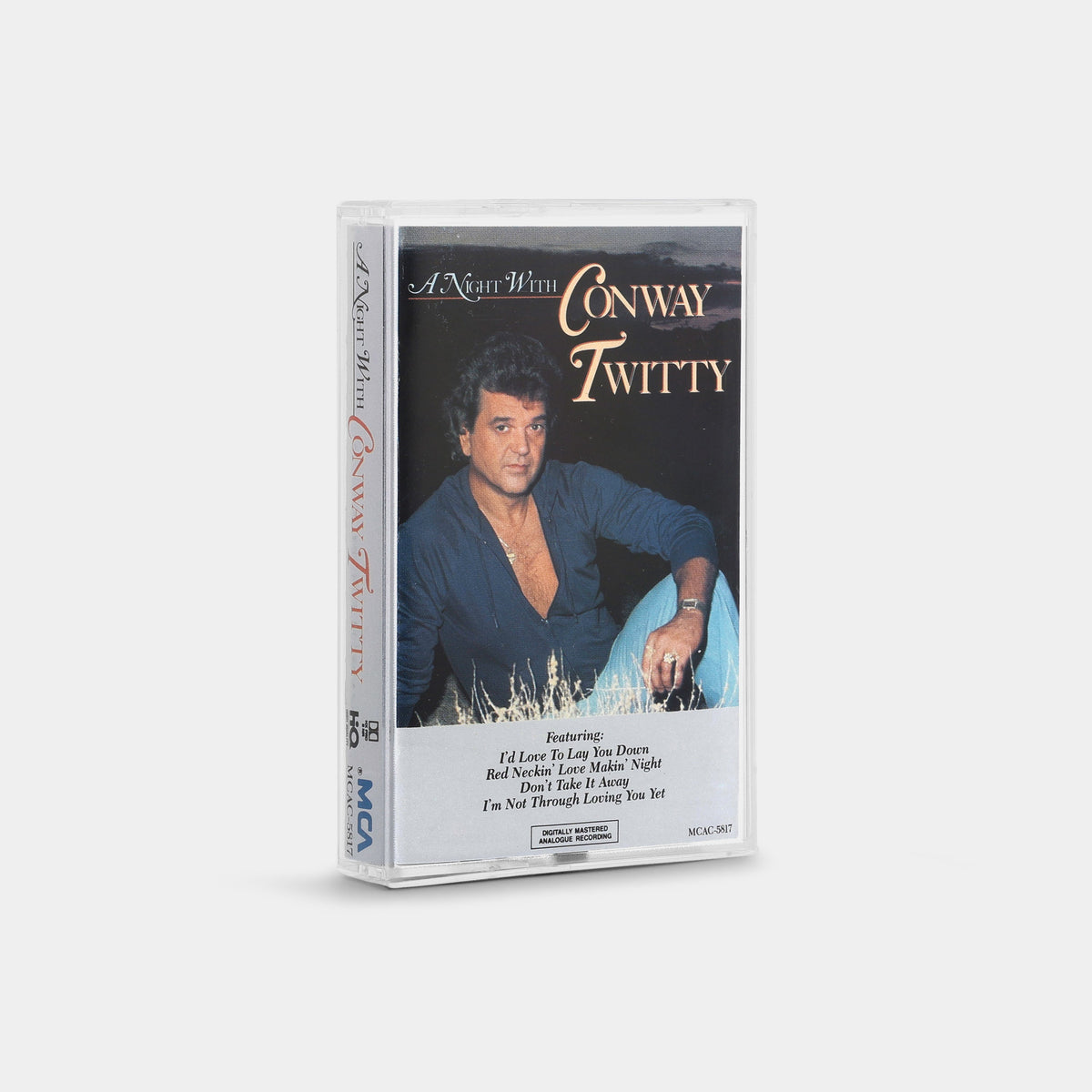 Conway Twitty - A Night With Conway Twitty Cassette Tape