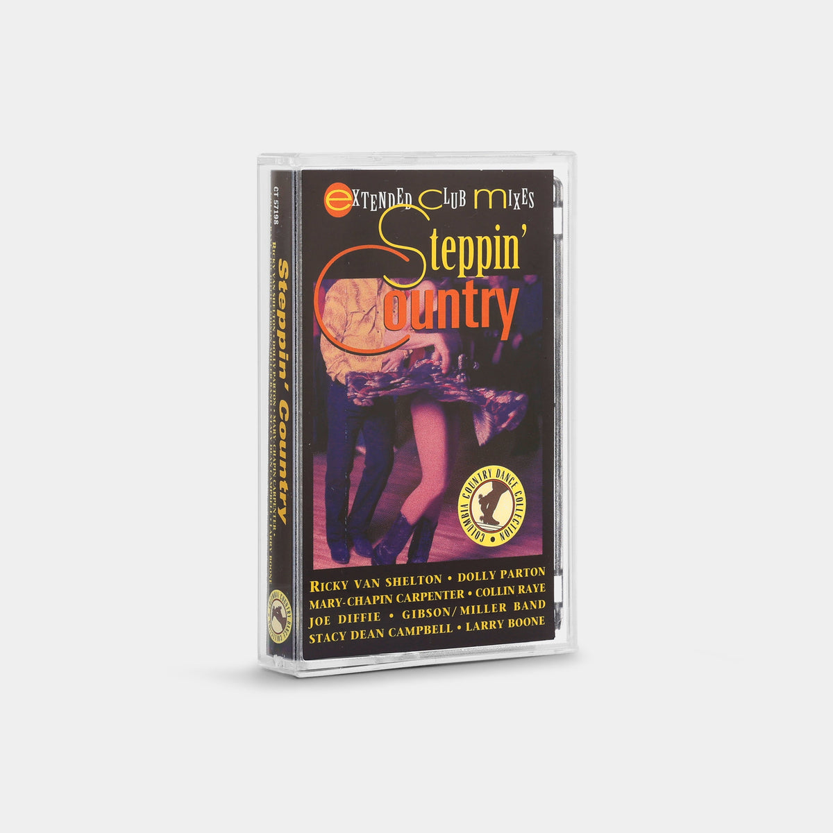 Steppin' Country: Extended Club Mixes Cassette Tape