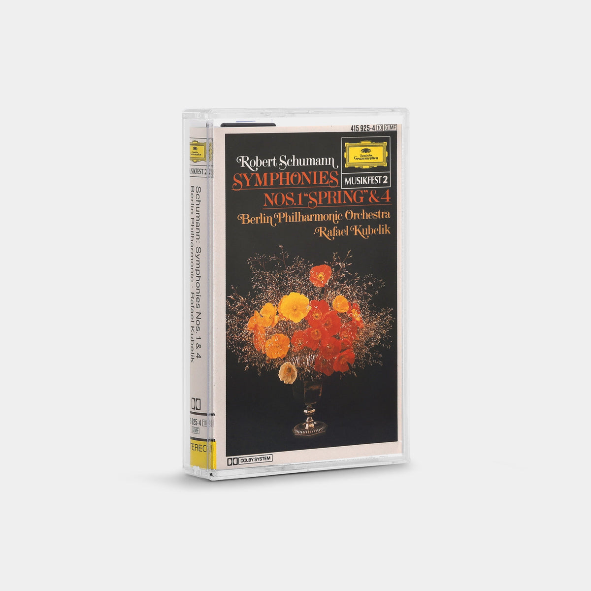 Robert Schumann, Berliner Philharmoniker & Rafael Kubelik - Symphonie Nr. 1 "Frühlings-Symphonie" / Symphonie Nr. 4 Cassette Tape