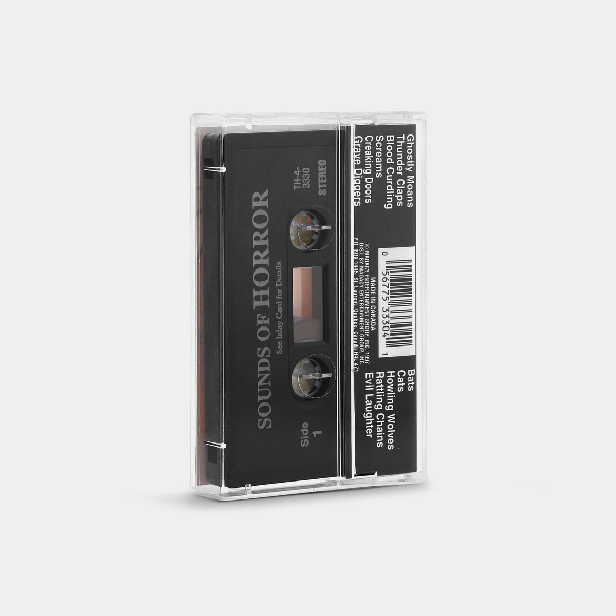 Sounds Of Horror In The Haunted House: Scary Sounds Cassette Tape