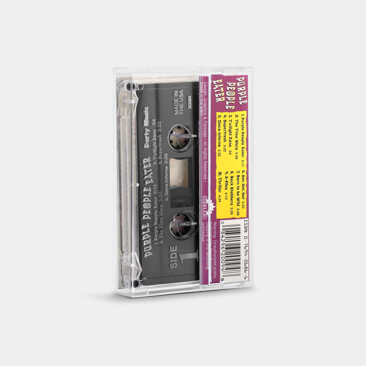 Purple People Eater Party Music Cassette Tape