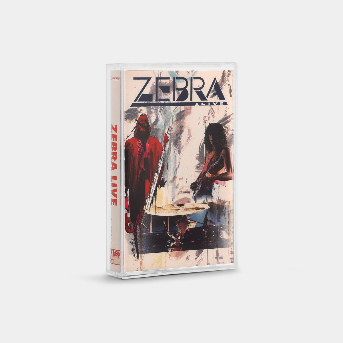 Zebra - Zebra Live Cassette Tape